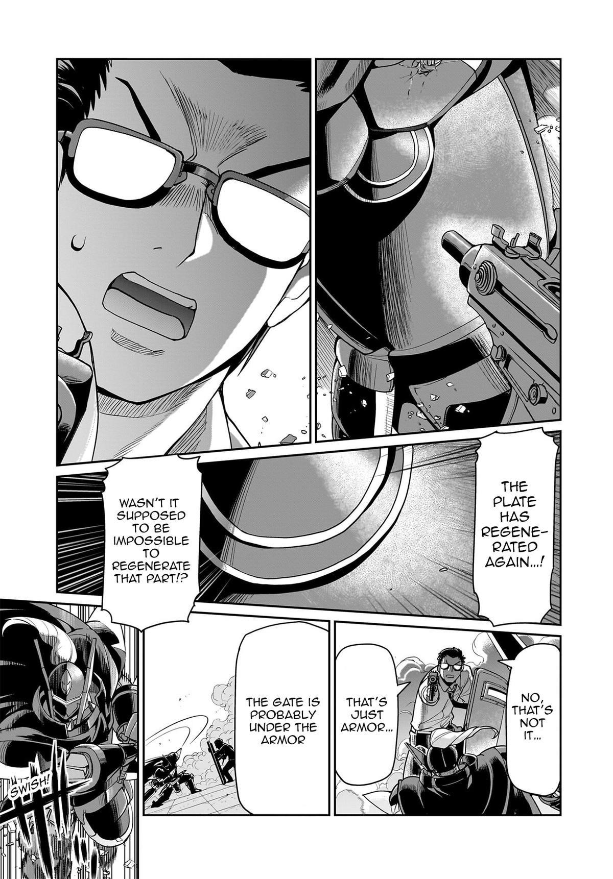 The gunner’s life of a middle-aged man summoned to another world and armed with a rifle: an airsoft addicted salaryman returns to the alternative world after work Chapter 50 - Page 13