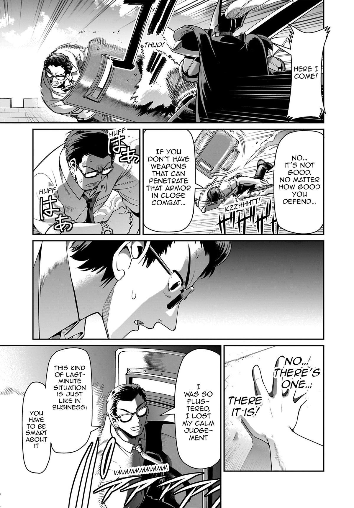 The gunner’s life of a middle-aged man summoned to another world and armed with a rifle: an airsoft addicted salaryman returns to the alternative world after work Chapter 50 - Page 15