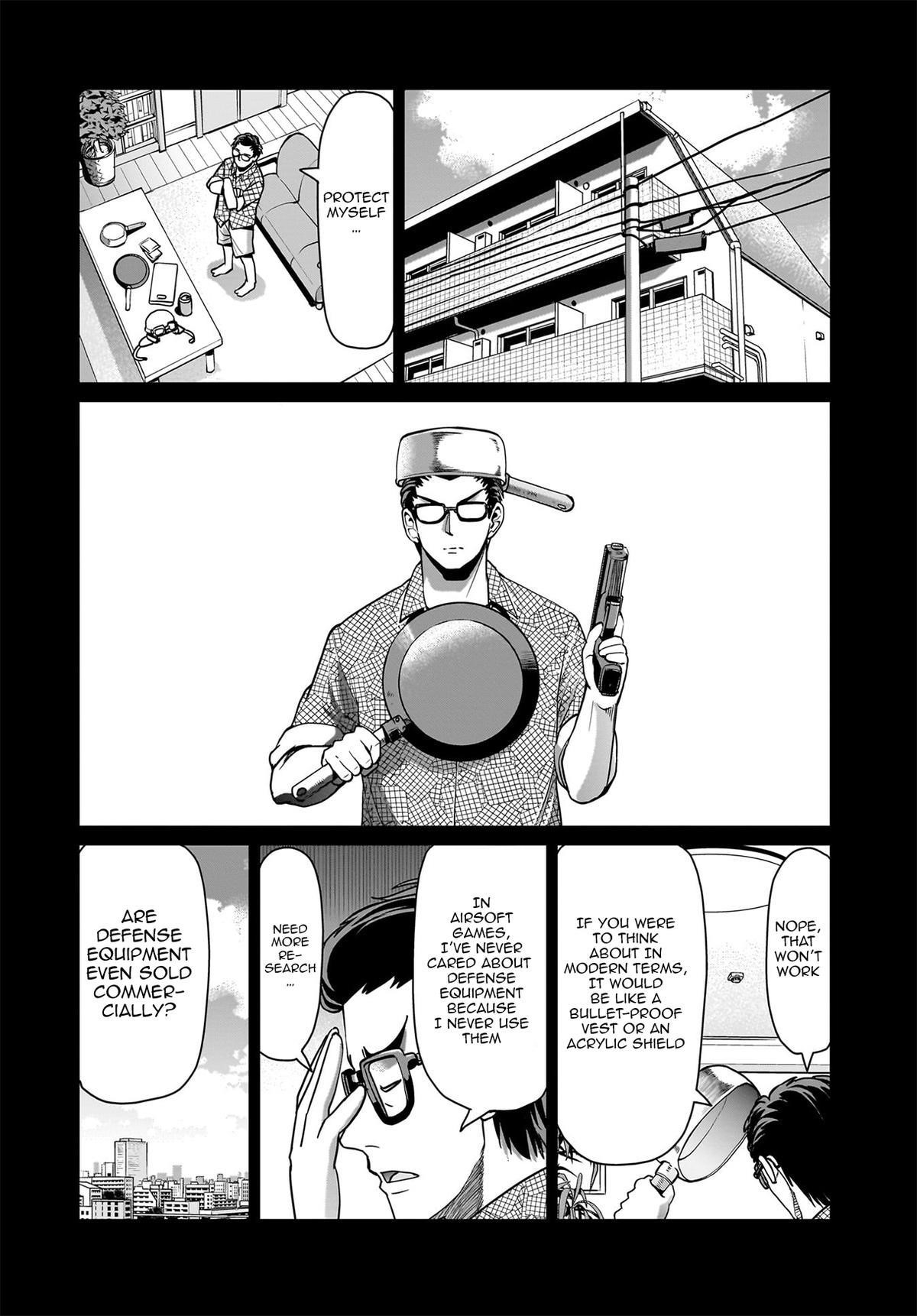 The gunner’s life of a middle-aged man summoned to another world and armed with a rifle: an airsoft addicted salaryman returns to the alternative world after work Chapter 50 - Page 2