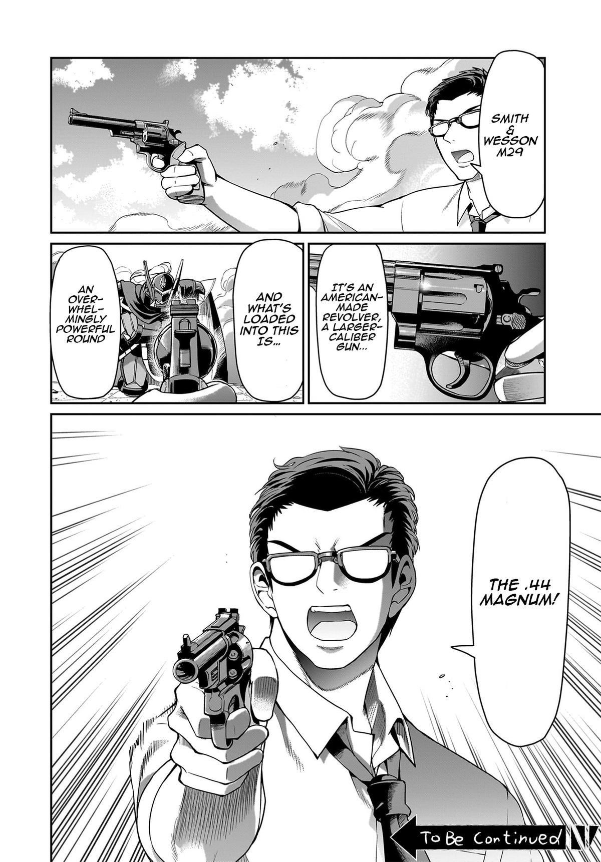 The gunner’s life of a middle-aged man summoned to another world and armed with a rifle: an airsoft addicted salaryman returns to the alternative world after work Chapter 50 - Page 20