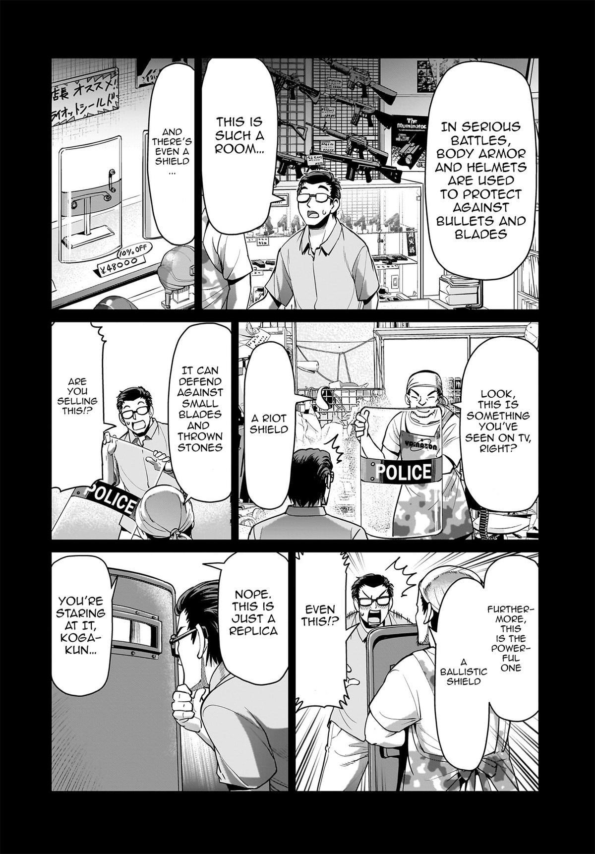 The gunner’s life of a middle-aged man summoned to another world and armed with a rifle: an airsoft addicted salaryman returns to the alternative world after work Chapter 50 - Page 4