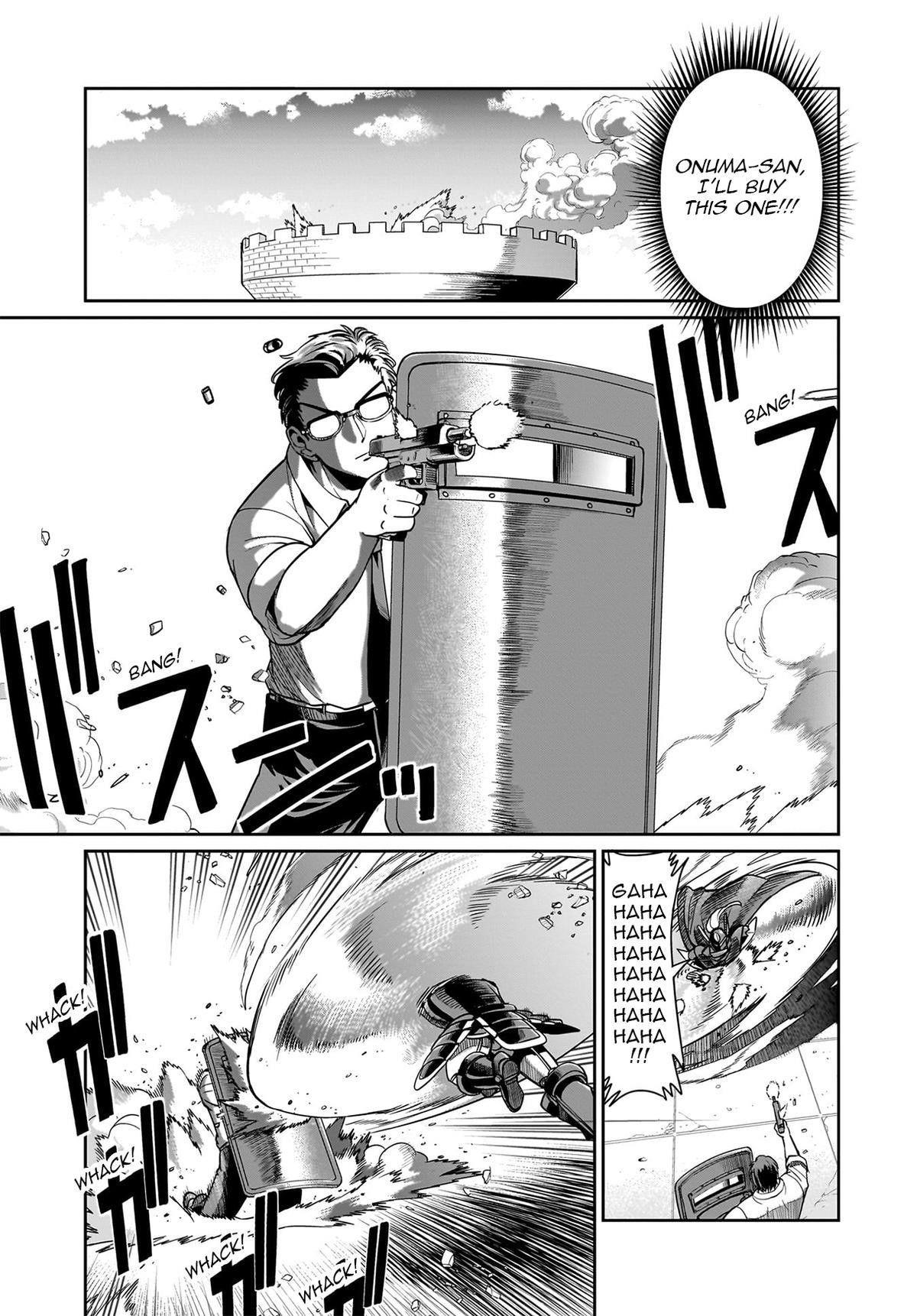 The gunner’s life of a middle-aged man summoned to another world and armed with a rifle: an airsoft addicted salaryman returns to the alternative world after work Chapter 50 - Page 5