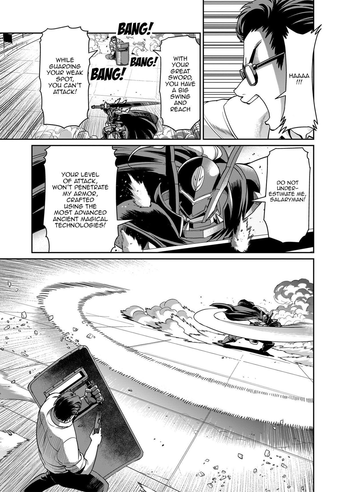 The gunner’s life of a middle-aged man summoned to another world and armed with a rifle: an airsoft addicted salaryman returns to the alternative world after work Chapter 50 - Page 7