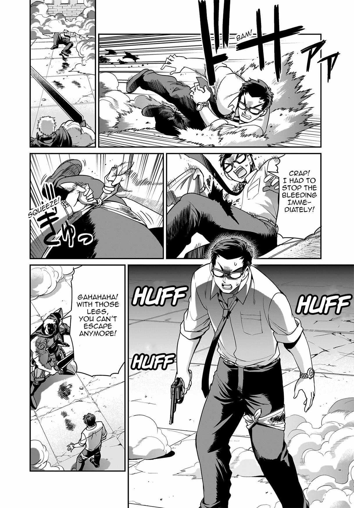 The gunner’s life of a middle-aged man summoned to another world and armed with a rifle: an airsoft addicted salaryman returns to the alternative world after work Chapter 51 - Page 11