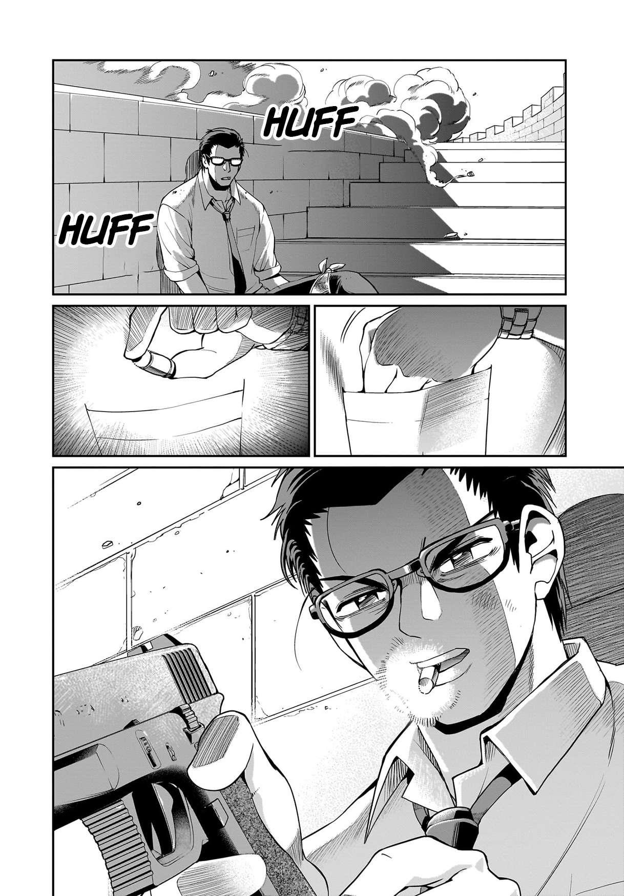 The gunner’s life of a middle-aged man summoned to another world and armed with a rifle: an airsoft addicted salaryman returns to the alternative world after work Chapter 52 - Page 14