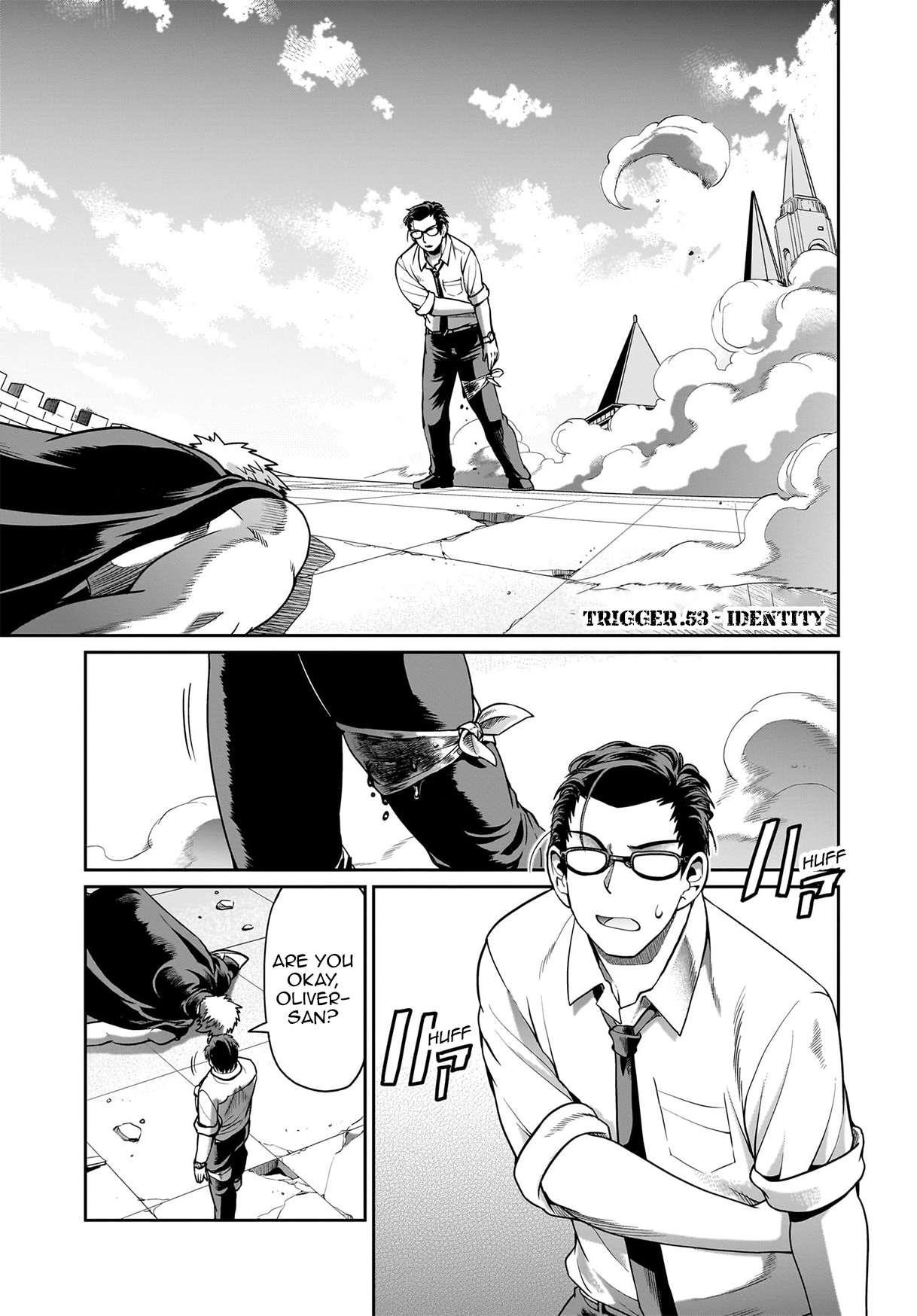 The gunner’s life of a middle-aged man summoned to another world and armed with a rifle: an airsoft addicted salaryman returns to the alternative world after work Chapter 53 - Page 1
