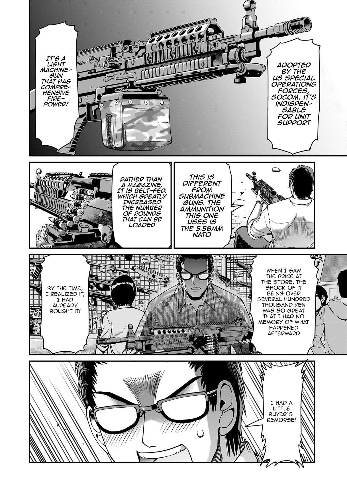 The gunner’s life of a middle-aged man summoned to another world and armed with a rifle: an airsoft addicted salaryman returns to the alternative world after work Chapter 57 - Page 10