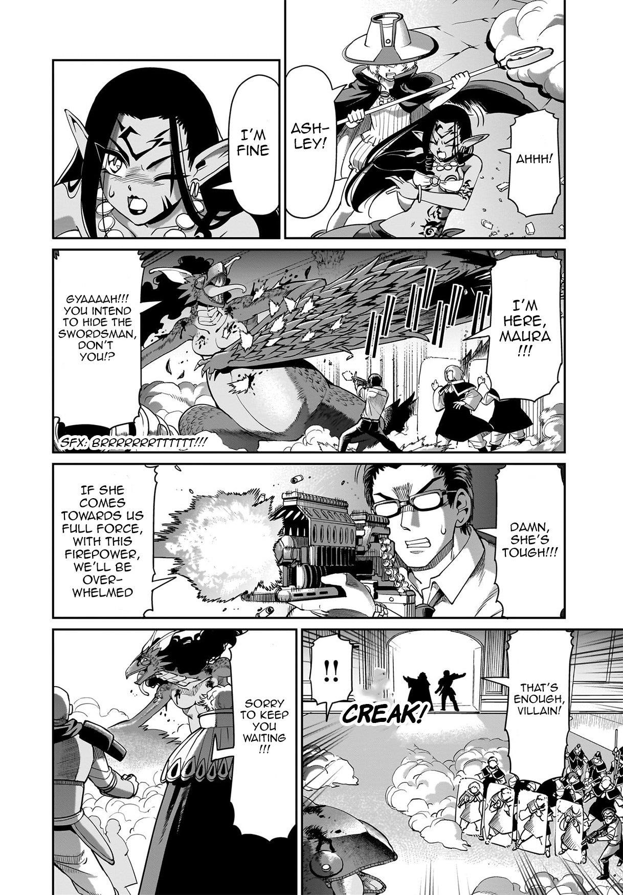 The gunner’s life of a middle-aged man summoned to another world and armed with a rifle: an airsoft addicted salaryman returns to the alternative world after work Chapter 59 - Page 11