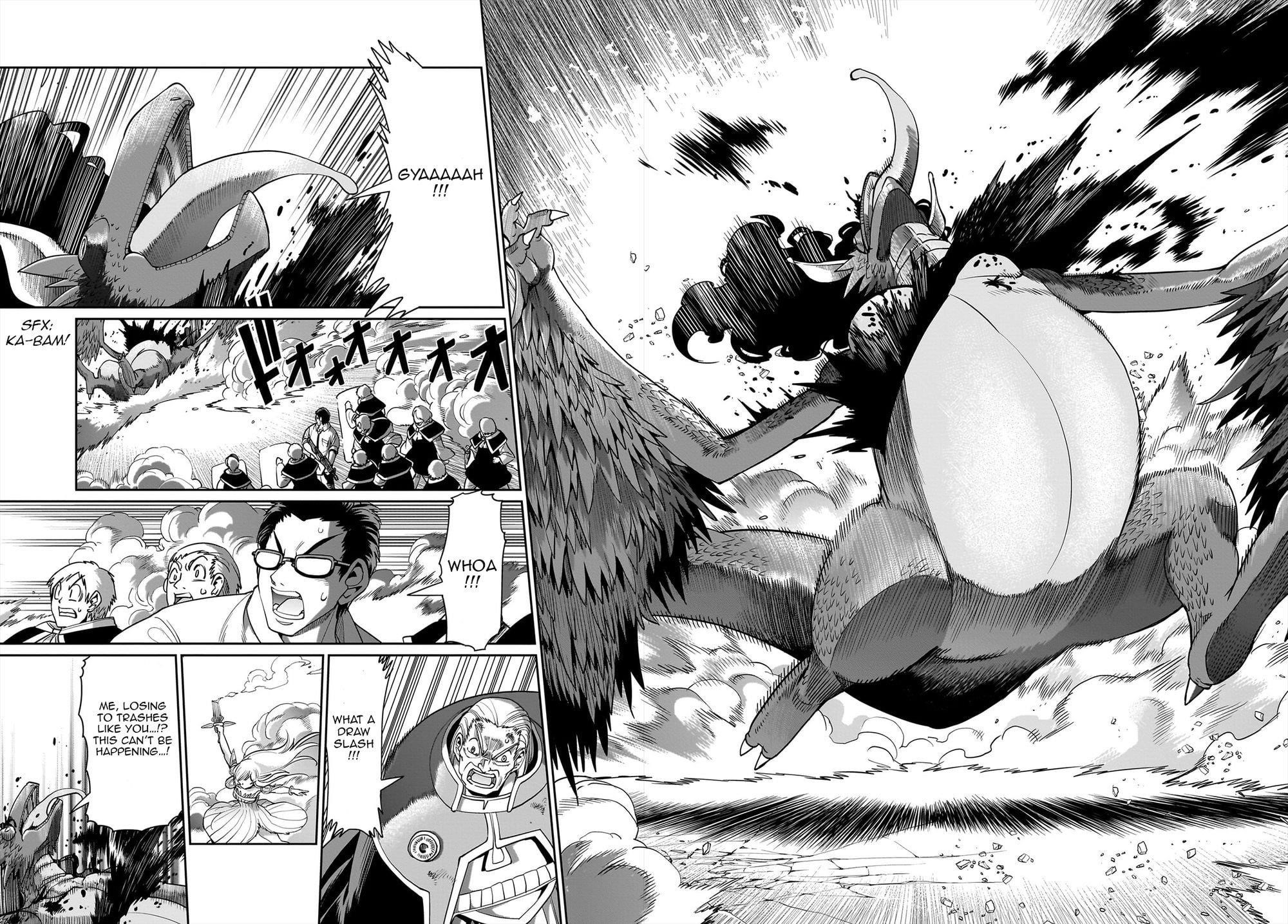 The gunner’s life of a middle-aged man summoned to another world and armed with a rifle: an airsoft addicted salaryman returns to the alternative world after work Chapter 59 - Page 17