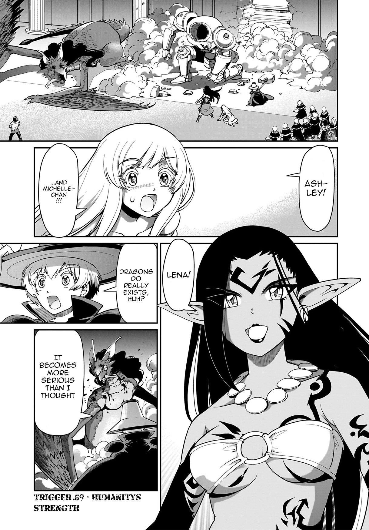 The gunner’s life of a middle-aged man summoned to another world and armed with a rifle: an airsoft addicted salaryman returns to the alternative world after work Chapter 59 - Page 2