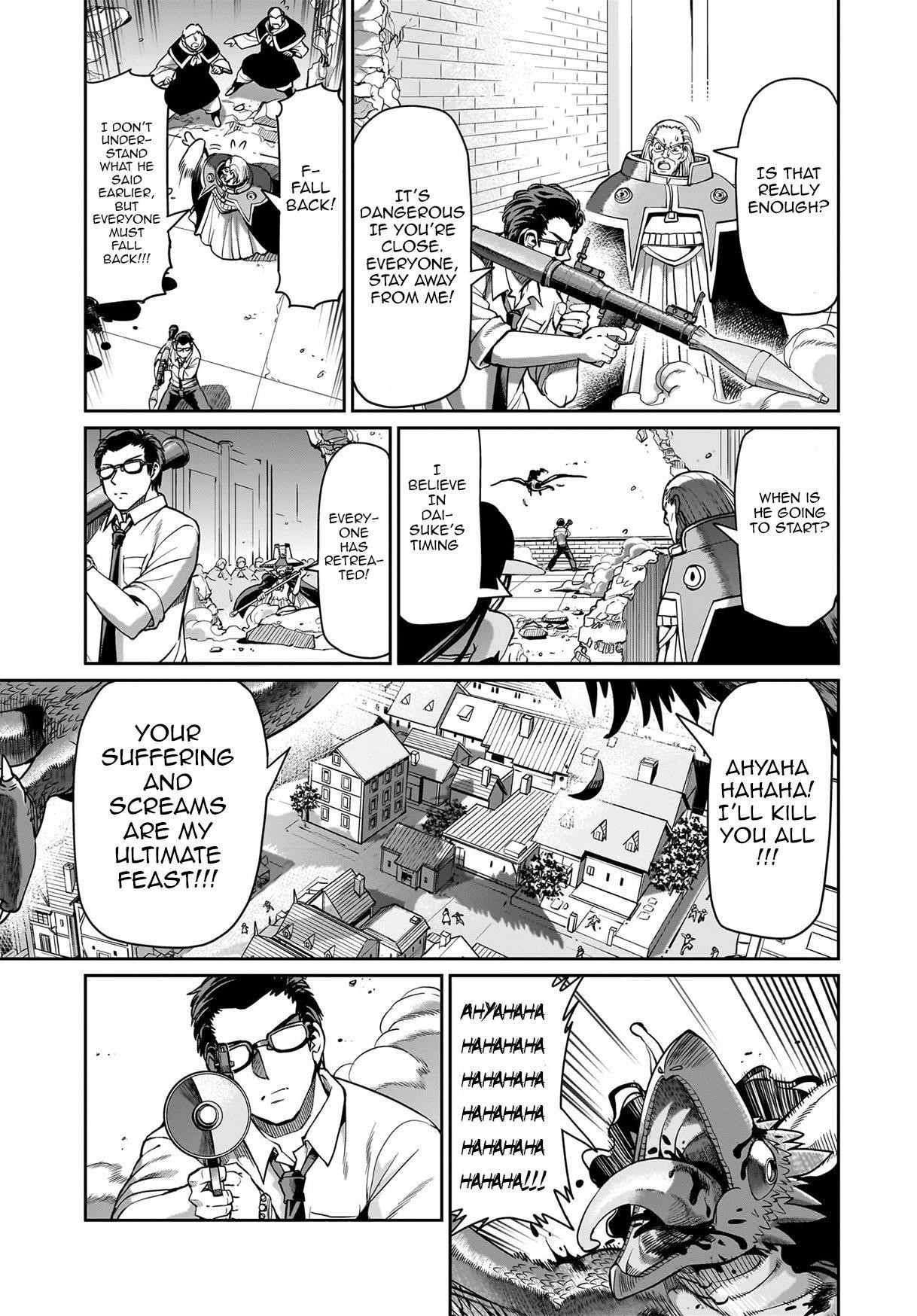 The gunner’s life of a middle-aged man summoned to another world and armed with a rifle: an airsoft addicted salaryman returns to the alternative world after work Chapter 60 - Page 12