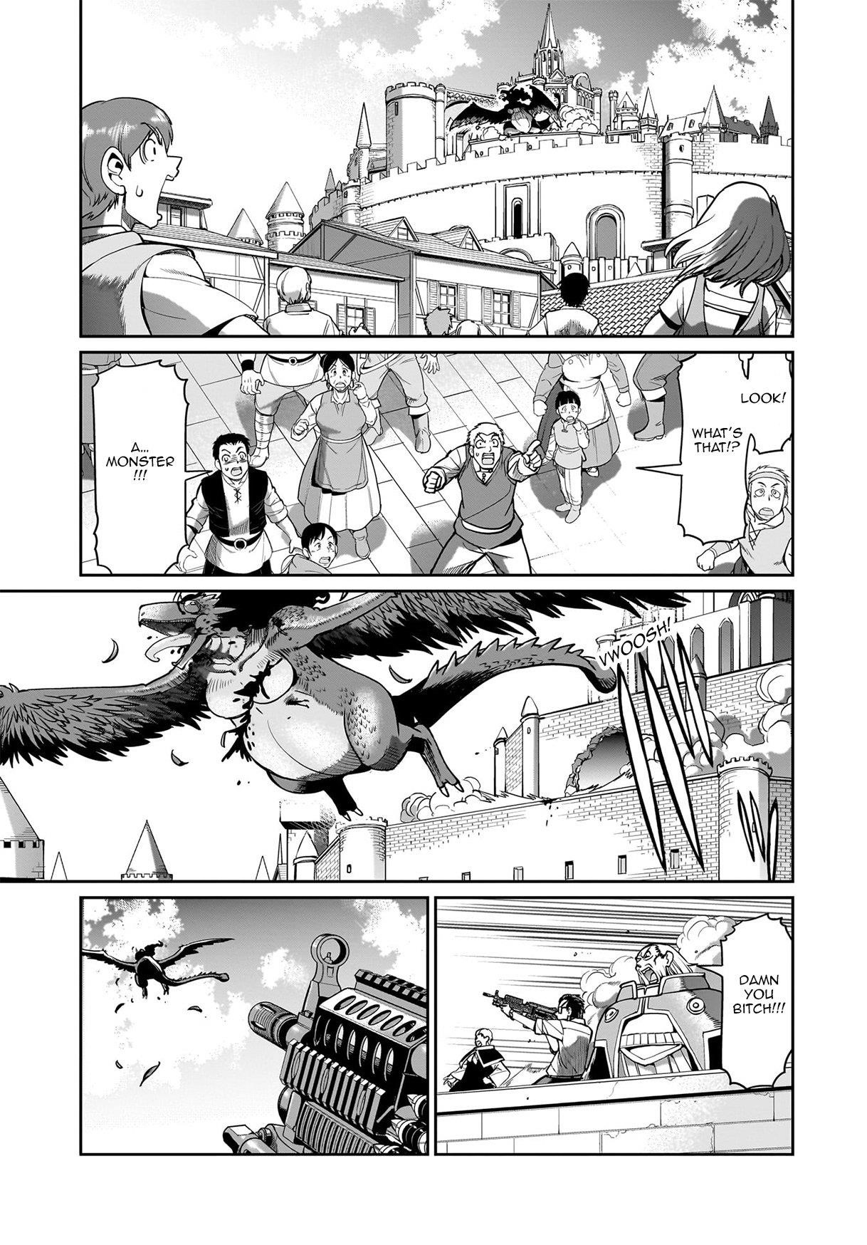 The gunner’s life of a middle-aged man summoned to another world and armed with a rifle: an airsoft addicted salaryman returns to the alternative world after work Chapter 60 - Page 8