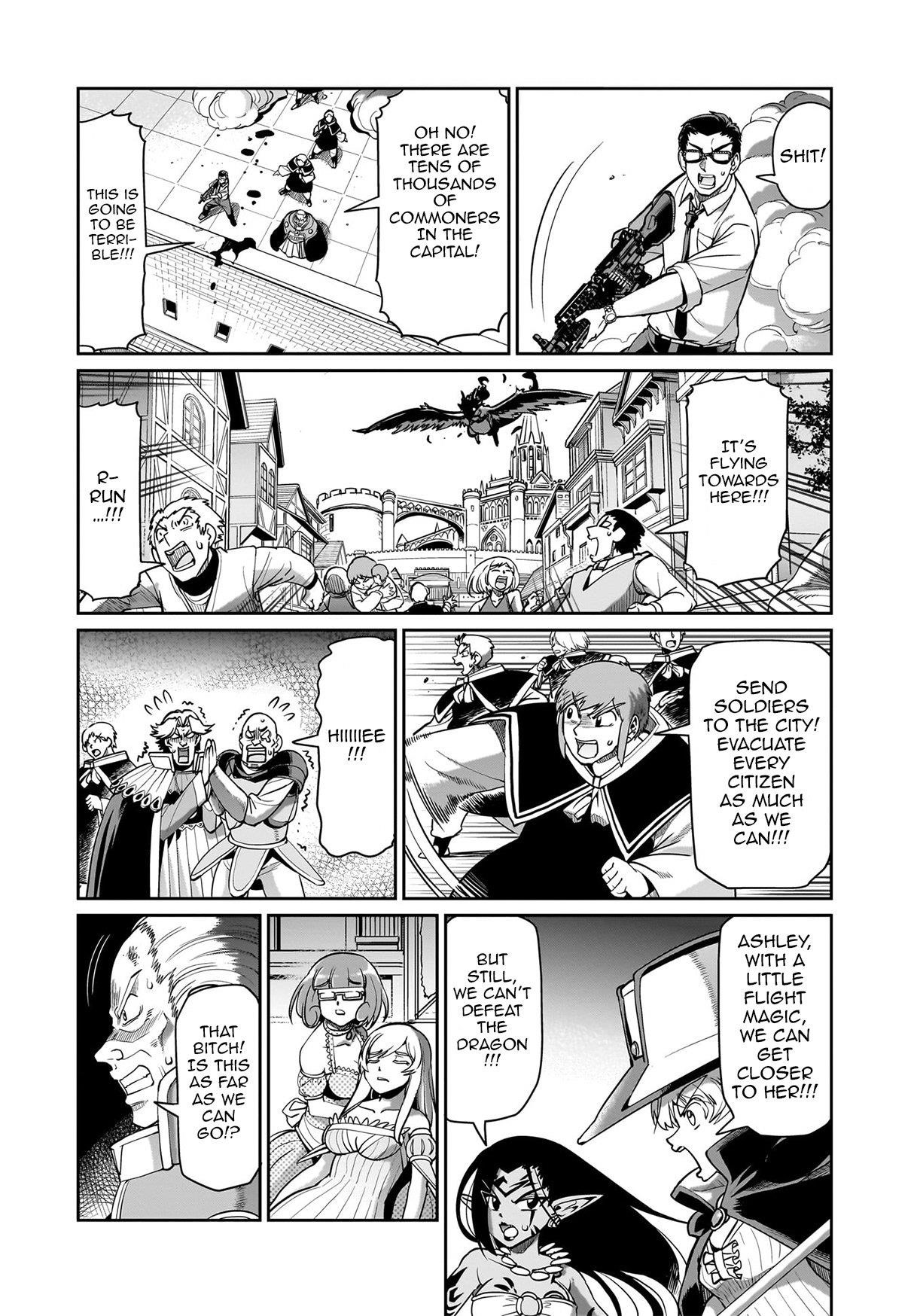 The gunner’s life of a middle-aged man summoned to another world and armed with a rifle: an airsoft addicted salaryman returns to the alternative world after work Chapter 60 - Page 9