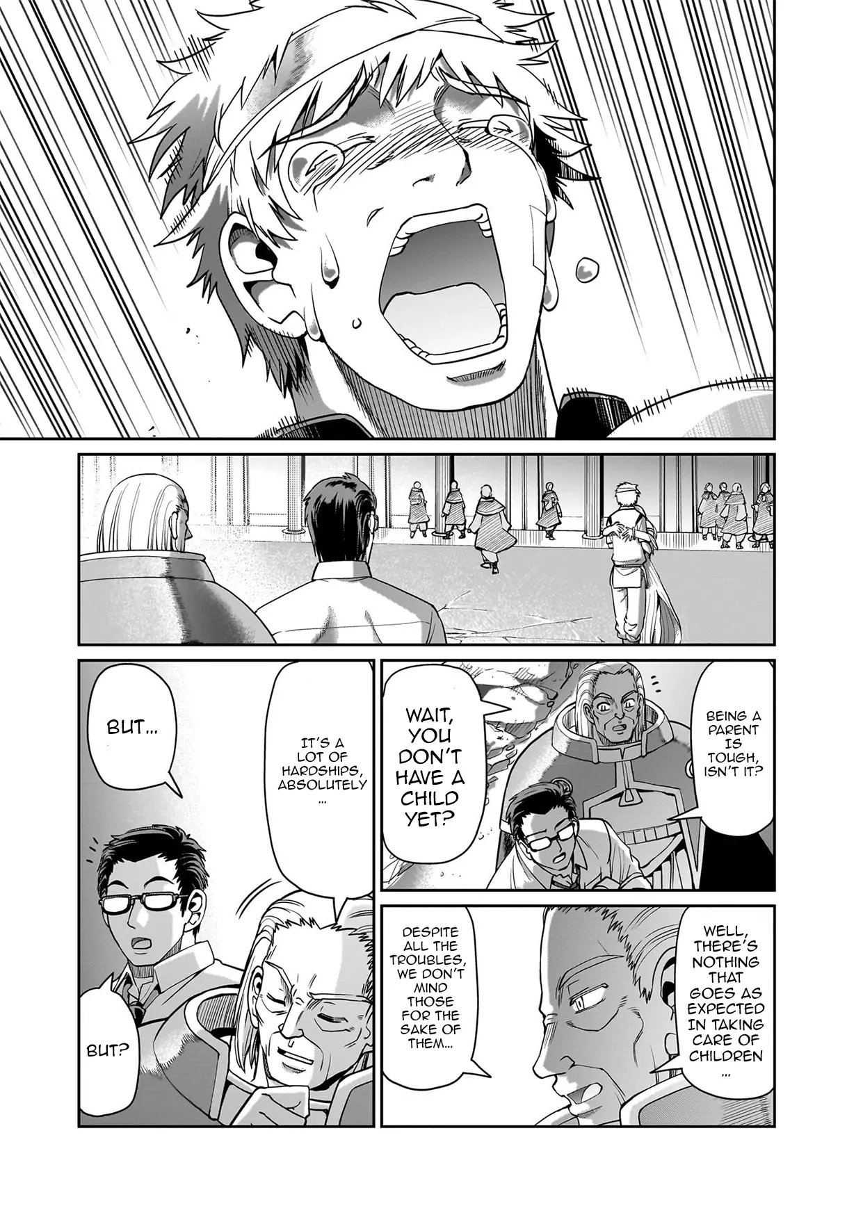 The gunner’s life of a middle-aged man summoned to another world and armed with a rifle: an airsoft addicted salaryman returns to the alternative world after work Chapter 61 - Page 16