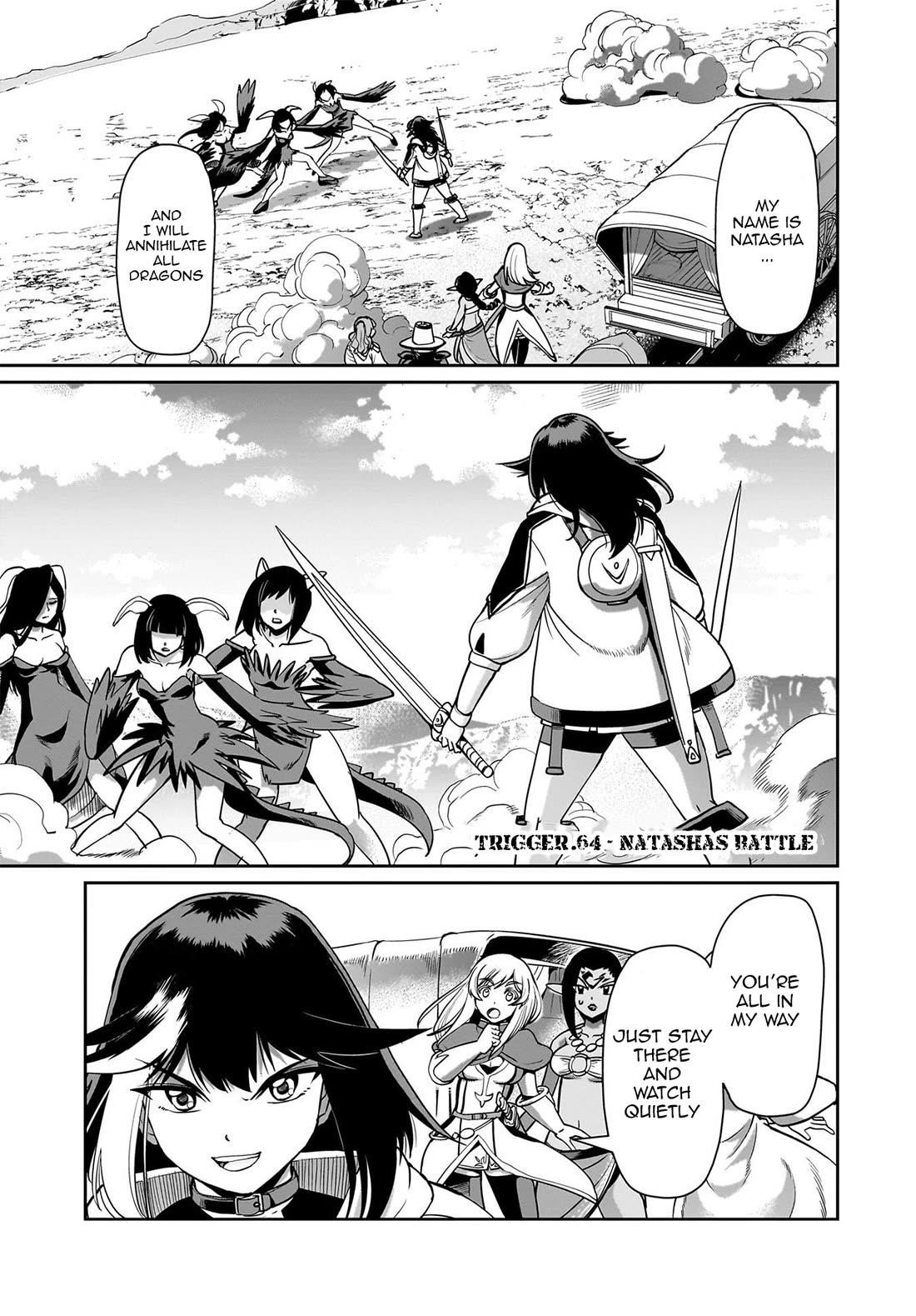 The gunner’s life of a middle-aged man summoned to another world and armed with a rifle: an airsoft addicted salaryman returns to the alternative world after work Chapter 64 - Page 2