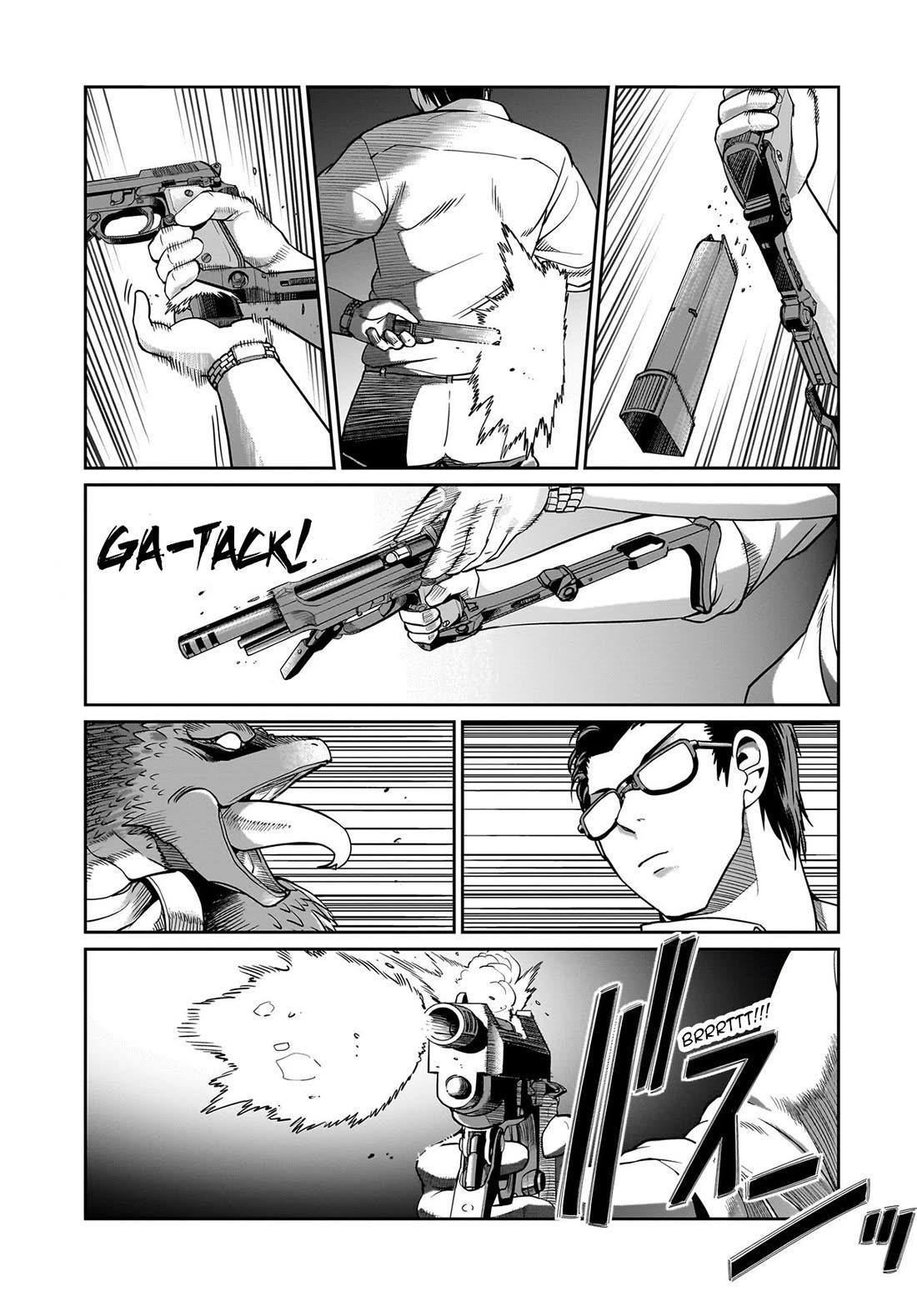 The gunner’s life of a middle-aged man summoned to another world and armed with a rifle: an airsoft addicted salaryman returns to the alternative world after work Chapter 66 - Page 16