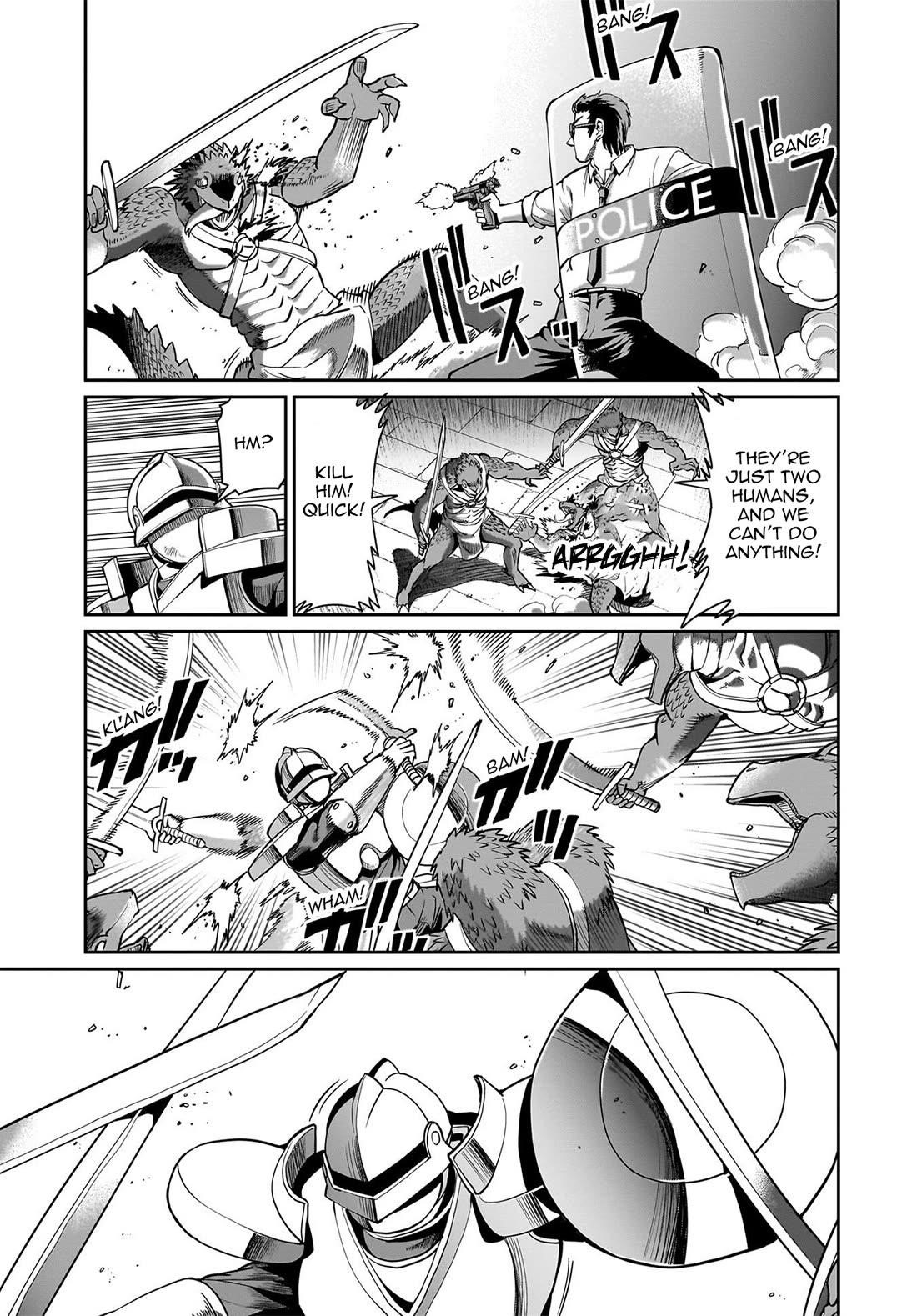 The gunner’s life of a middle-aged man summoned to another world and armed with a rifle: an airsoft addicted salaryman returns to the alternative world after work Chapter 66 - Page 8
