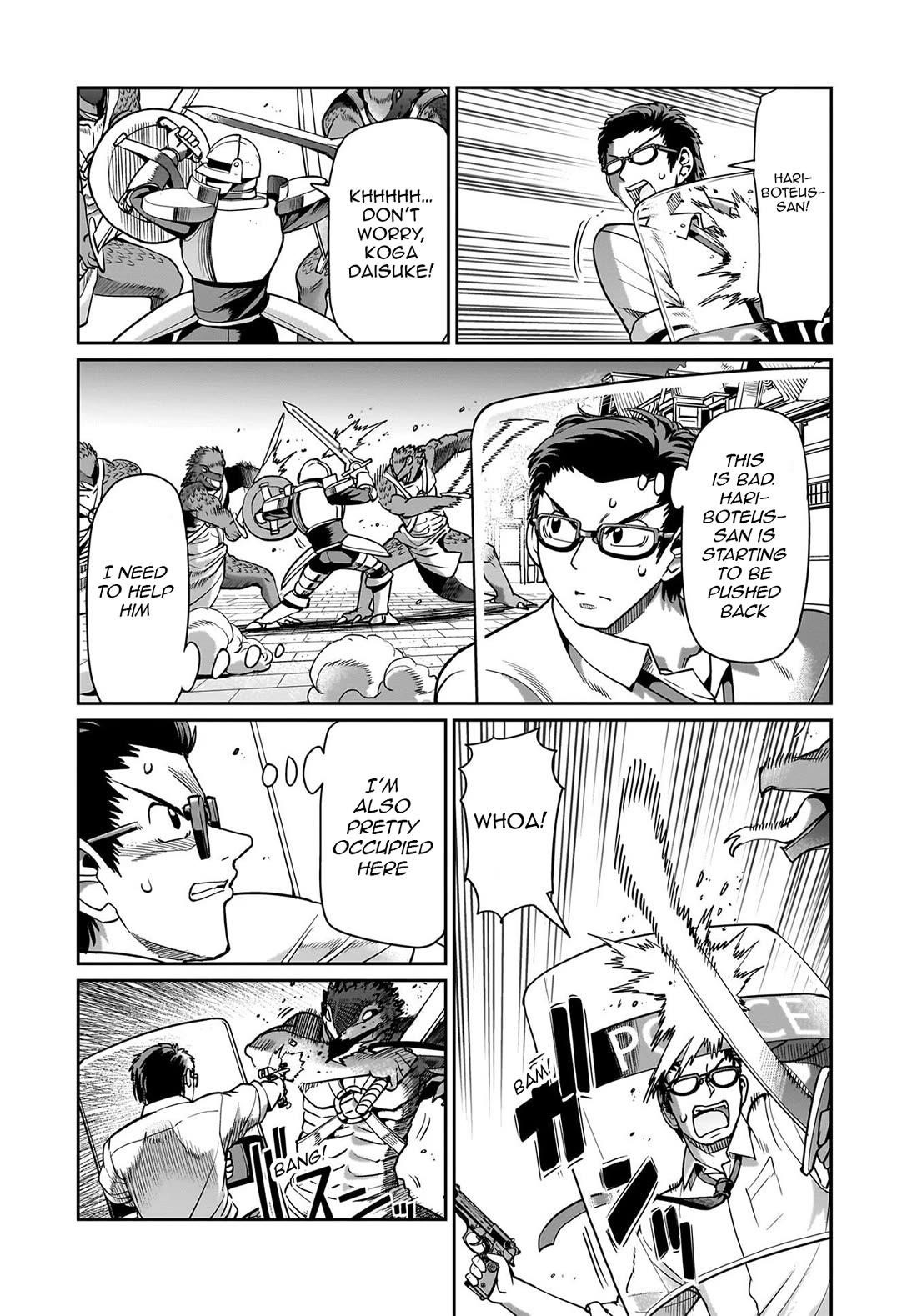 The gunner’s life of a middle-aged man summoned to another world and armed with a rifle: an airsoft addicted salaryman returns to the alternative world after work Chapter 66 - Page 9