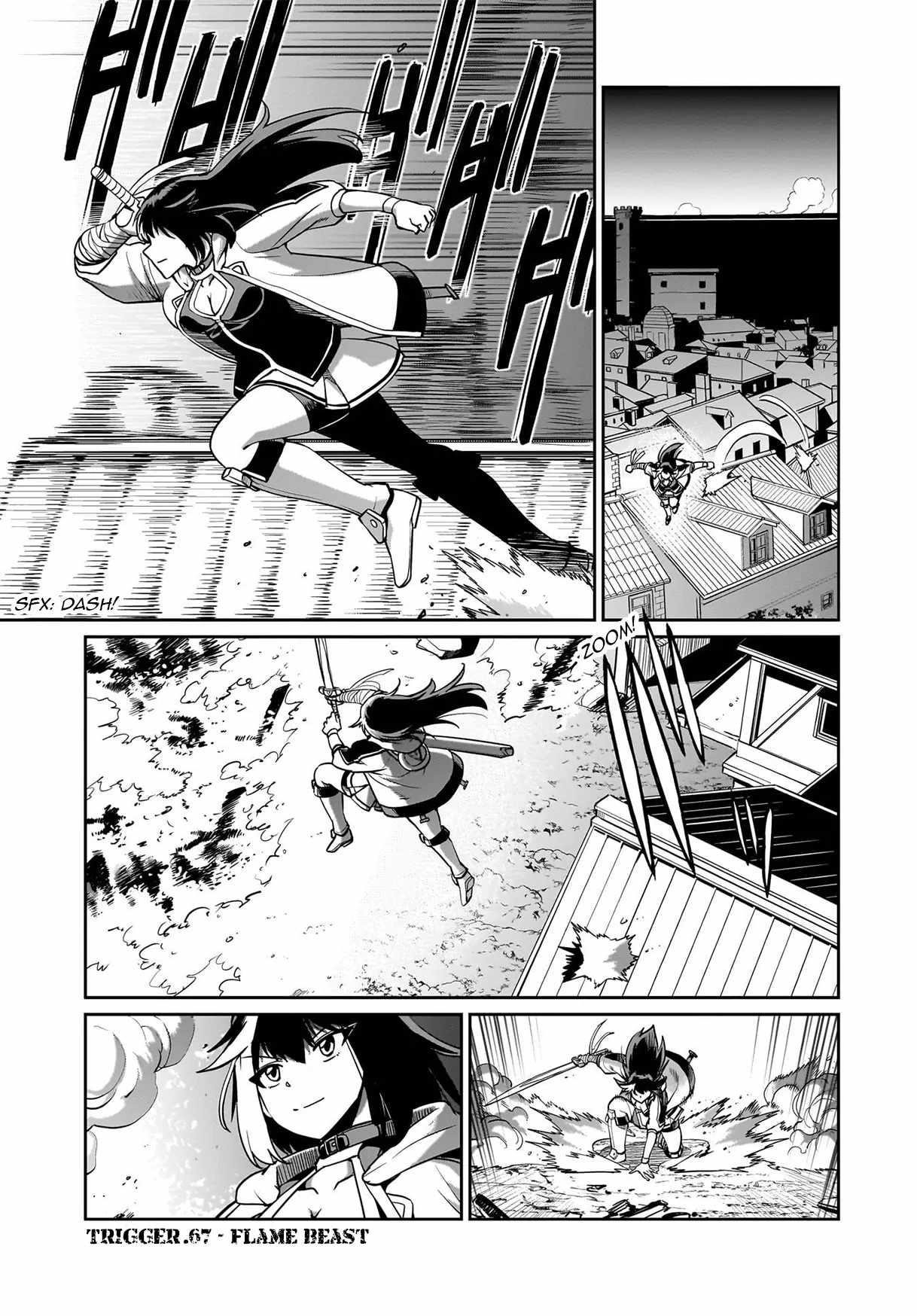 The gunner’s life of a middle-aged man summoned to another world and armed with a rifle: an airsoft addicted salaryman returns to the alternative world after work Chapter 67 - Page 1