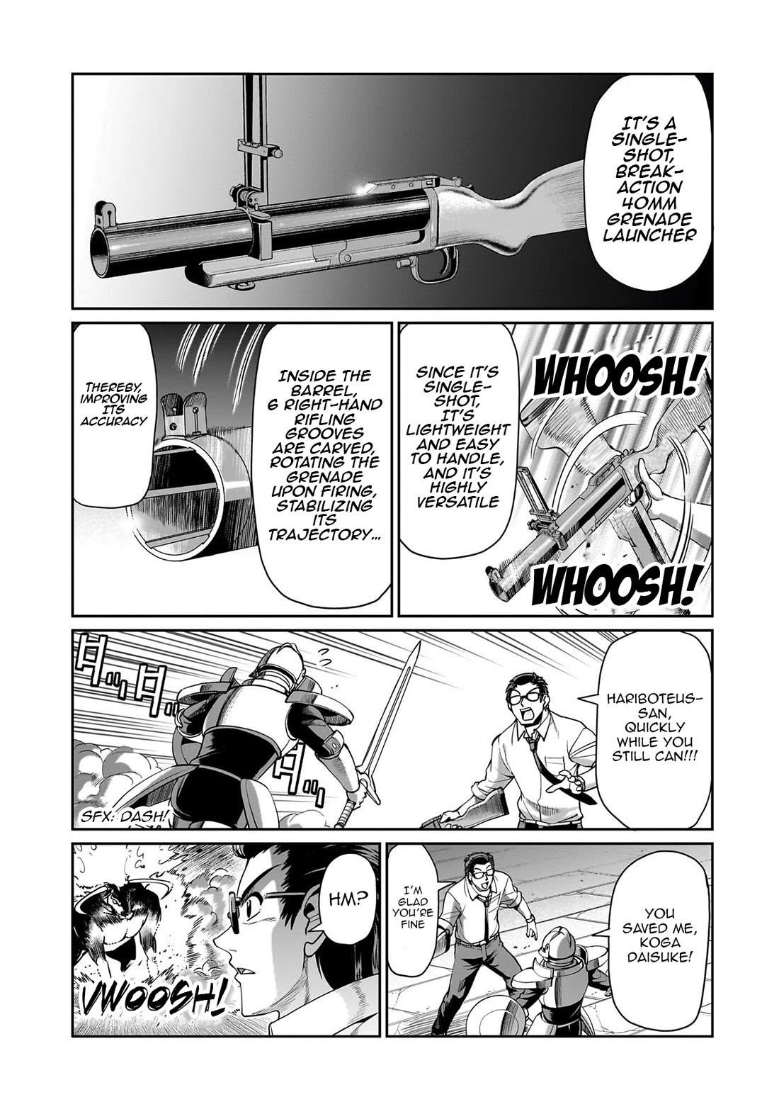 The gunner’s life of a middle-aged man summoned to another world and armed with a rifle: an airsoft addicted salaryman returns to the alternative world after work Chapter 68 - Page 16