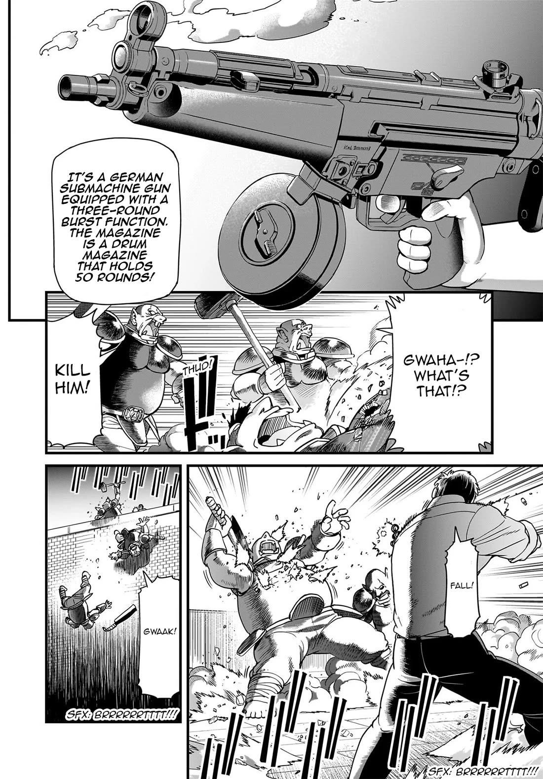 The gunner’s life of a middle-aged man summoned to another world and armed with a rifle: an airsoft addicted salaryman returns to the alternative world after work Chapter 72 - Page 6