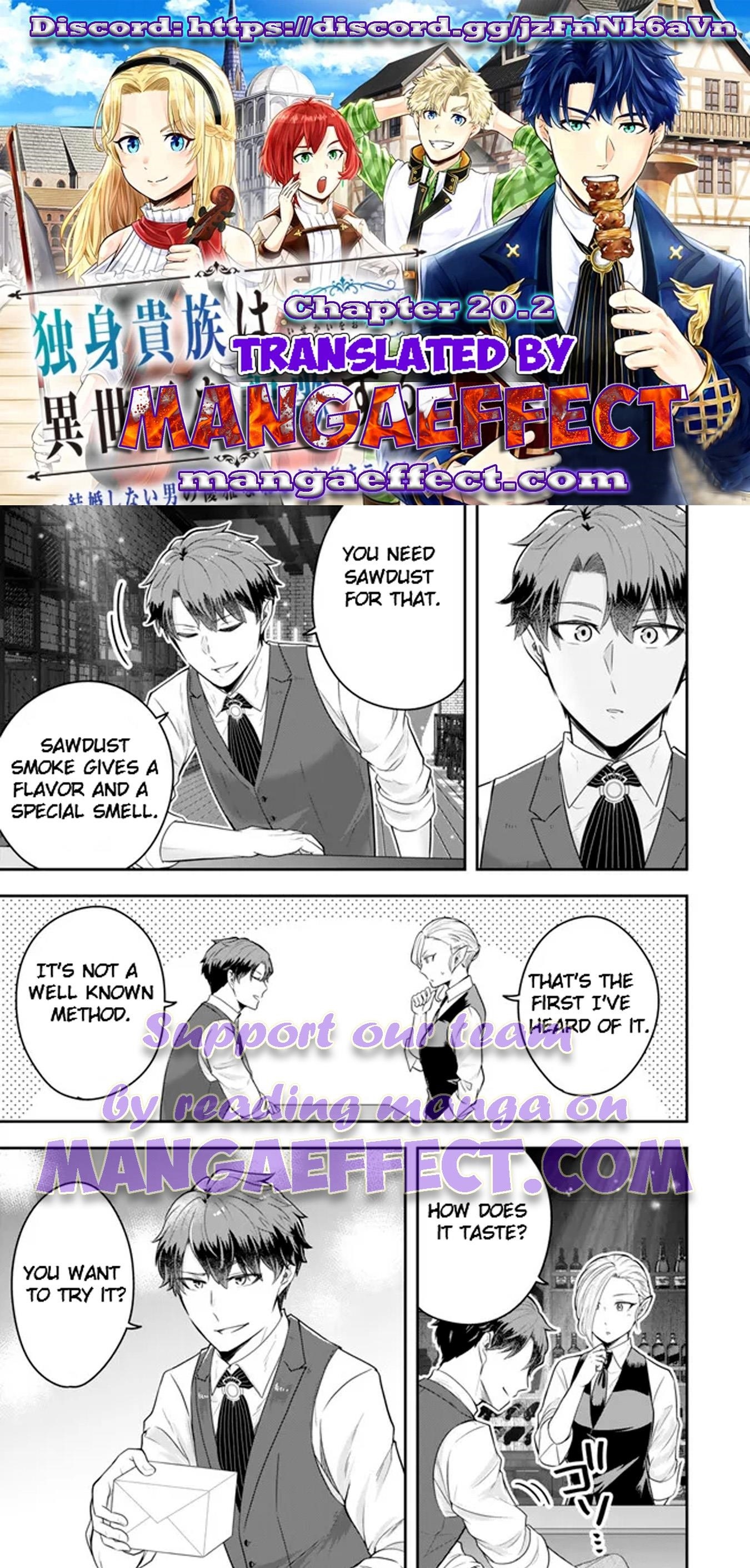 A single aristocrat enjoys a different world ~The graceful life of a man who never gets married~ Chapter 20.2 - Page 1