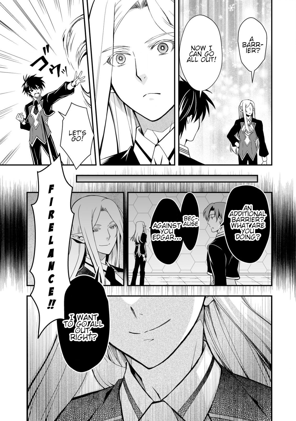 Level 1 no Saikyou kenja ~Noroi de sai kakyuu mahou shika tsukaenaikedo, kami no kanchigai de mugen no maryoku o te ni ire saikyou ni~ Chapter 32 - Page 15