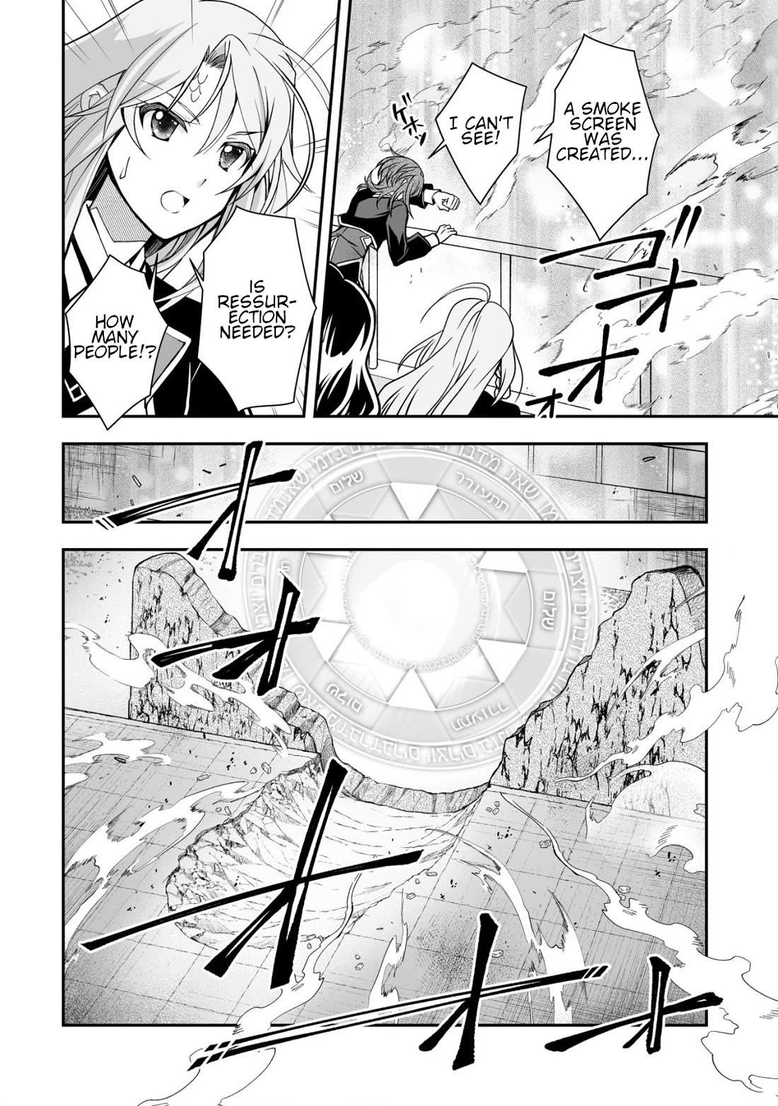 Level 1 no Saikyou kenja ~Noroi de sai kakyuu mahou shika tsukaenaikedo, kami no kanchigai de mugen no maryoku o te ni ire saikyou ni~ Chapter 33 - Page 14