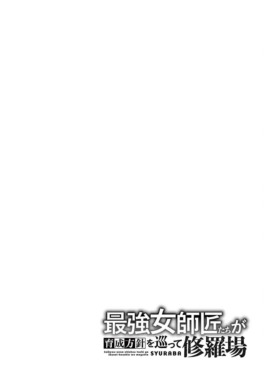 The Strongest Female Masters, Who Are Trying to Raise Me Up, Are in Shambles Over Their Training Policy Chapter 33 - Page 28