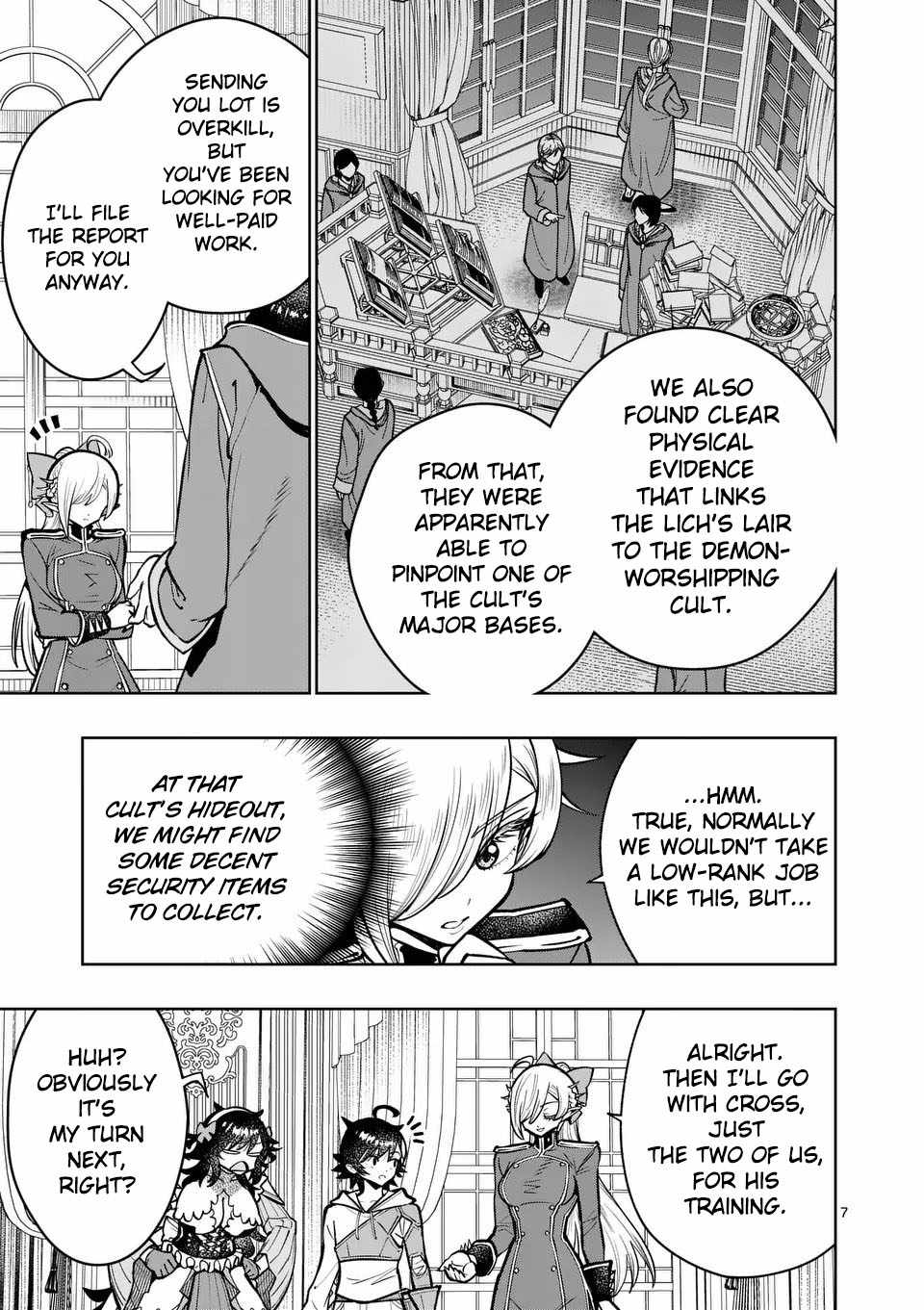 The Strongest Female Masters, Who Are Trying to Raise Me Up, Are in Shambles Over Their Training Policy Chapter 73 - Page 7