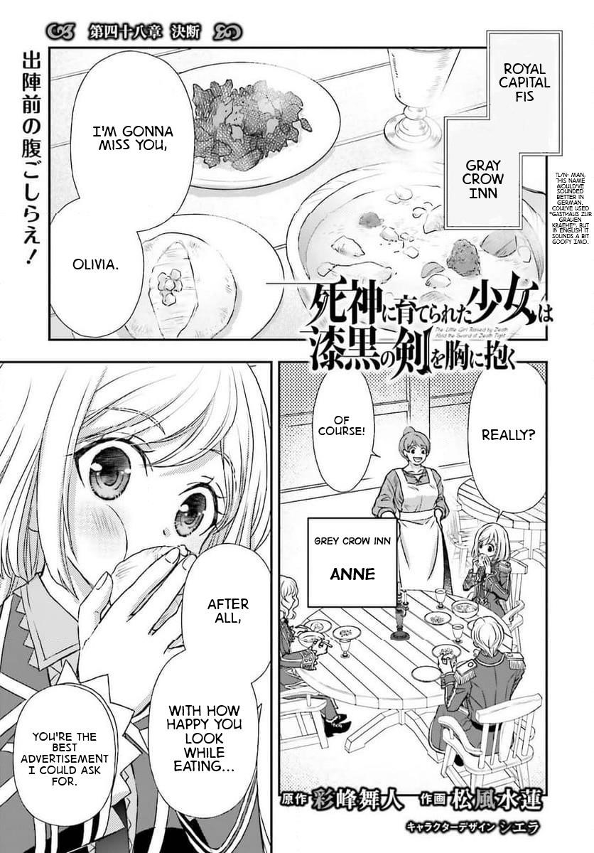 The Little Girl Raised By Death Hold The Sword Of Death Tight Chapter 48 - Page 1