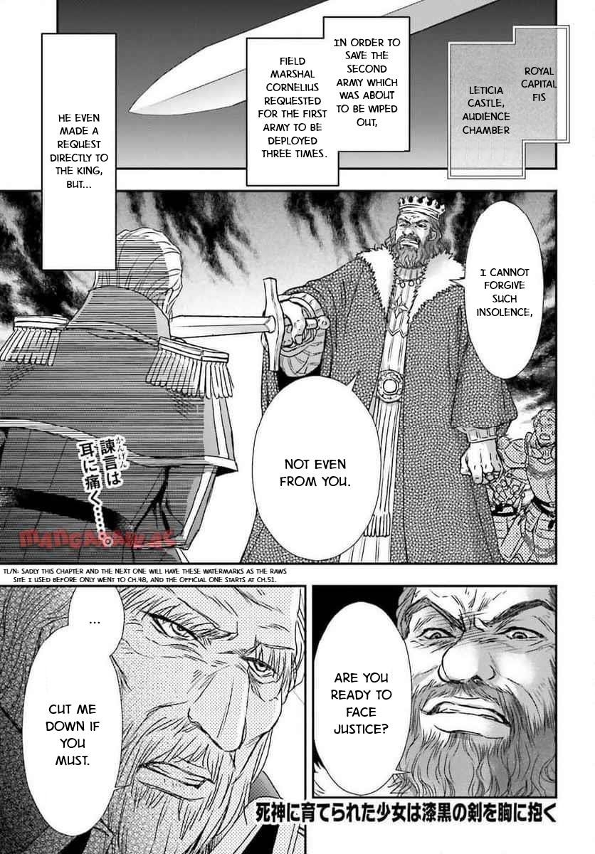 The Little Girl Raised By Death Hold The Sword Of Death Tight Chapter 49 - Page 1