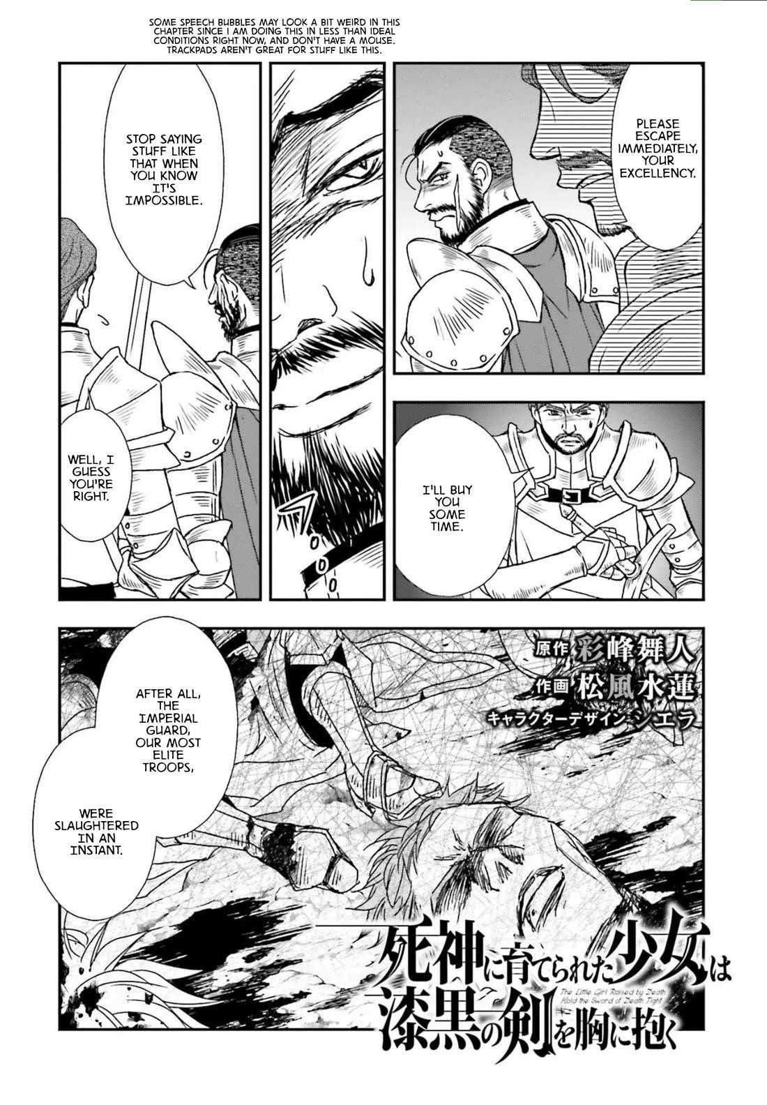 The Little Girl Raised By Death Hold The Sword Of Death Tight Chapter 53 - Page 1