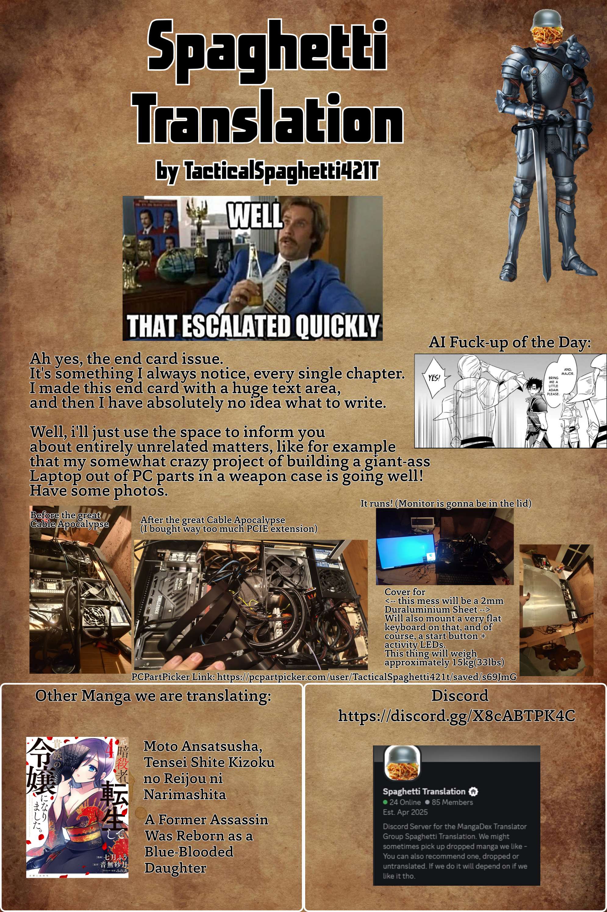 The Little Girl Raised By Death Hold The Sword Of Death Tight Chapter 55.1 - Page 23