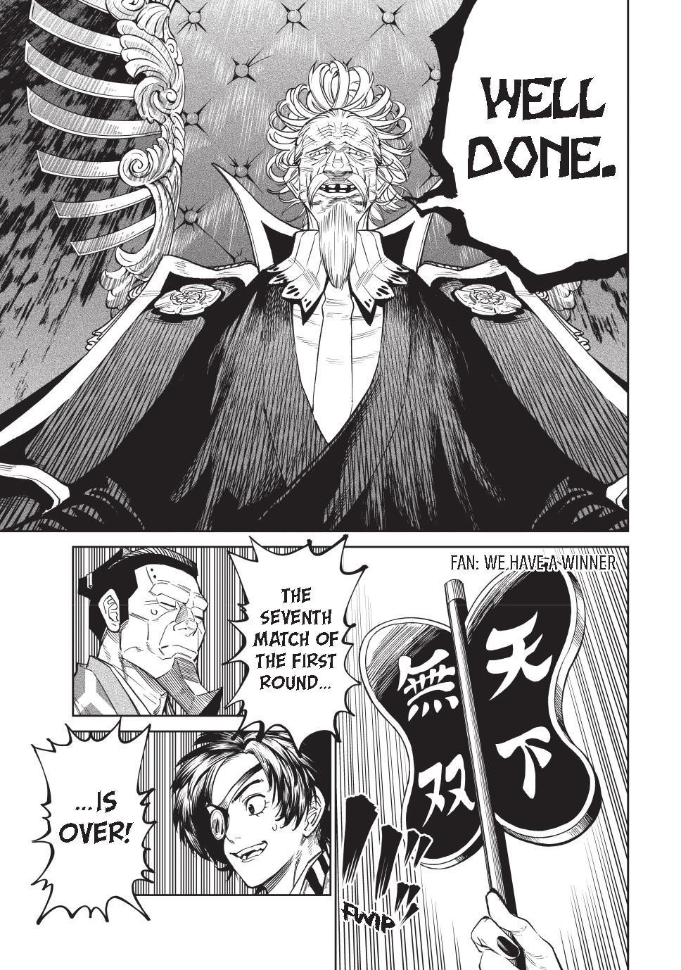 Tenkaichi: Battle to Decide Japan’s Strongest Martial Artist Chapter 49 - Page 25