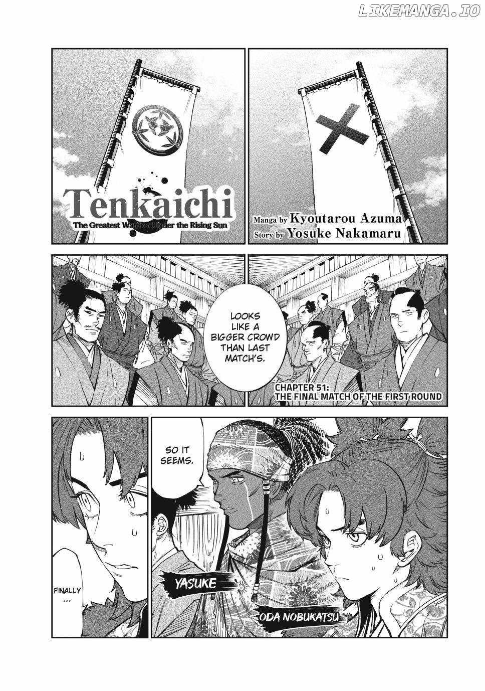 Tenkaichi: Battle to Decide Japan’s Strongest Martial Artist Chapter 51 - Page 1