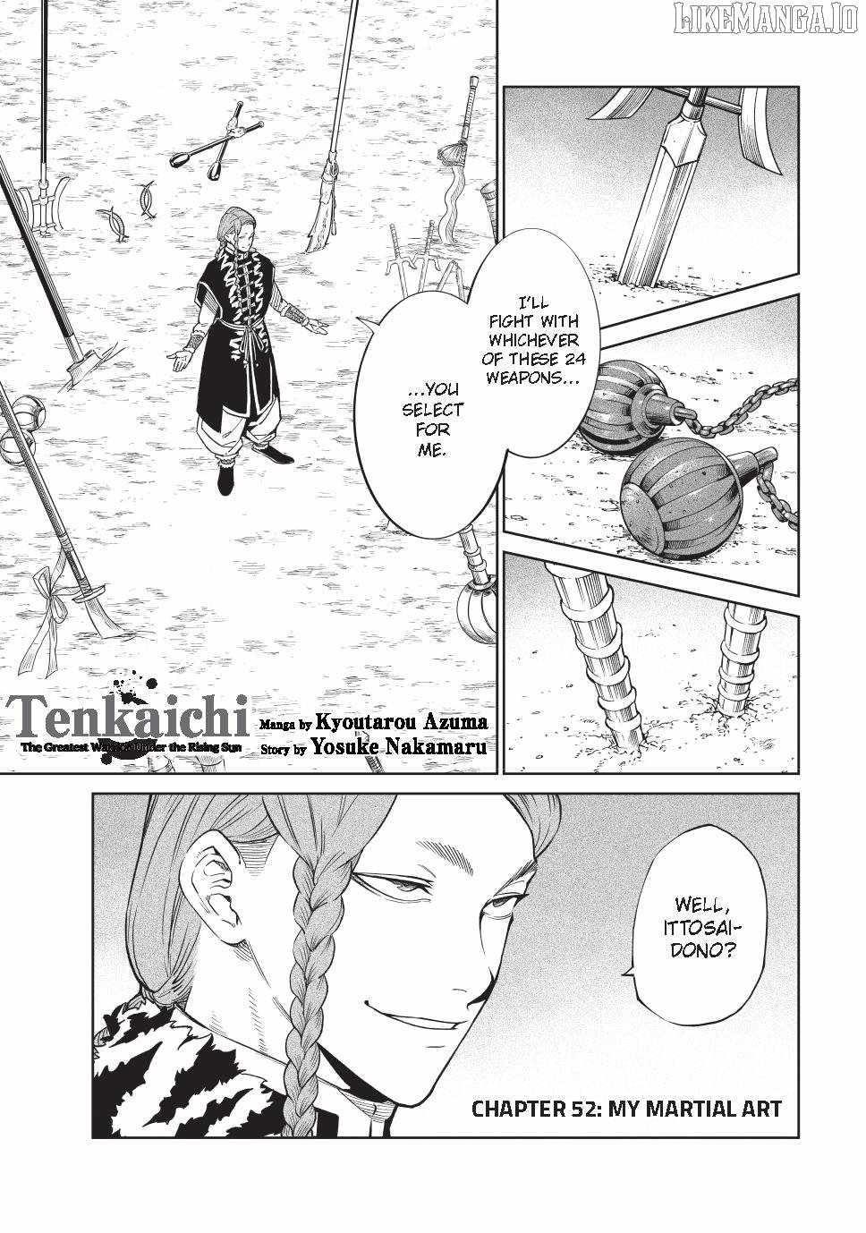 Tenkaichi: Battle to Decide Japan’s Strongest Martial Artist Chapter 52 - Page 1