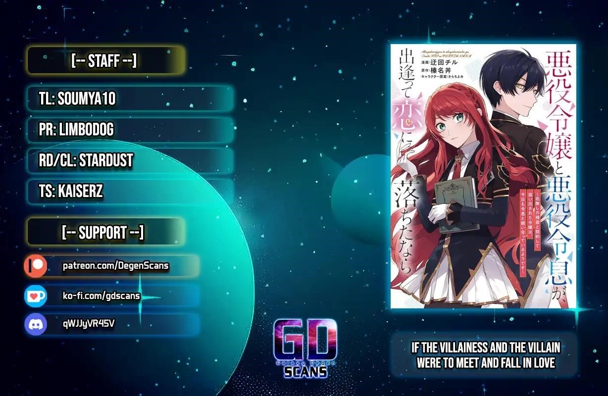 If the Villainess and the Villain Were to Meet and Fall in Love Chapter 25 - Page 1