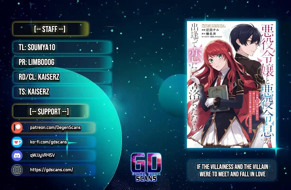 If the Villainess and the Villain Were to Meet and Fall in Love Chapter 30 - Page 1