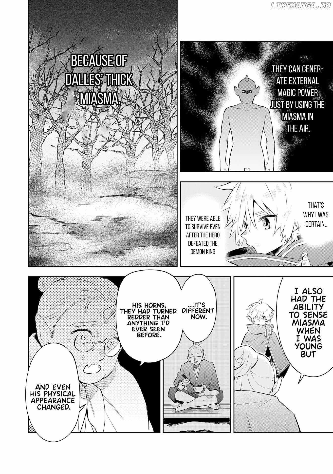 The Reincarnated Elf Left on a Journey to Master His Magic and With His Extra Lifespan Became a Living Legend Chapter 14 - Page 8