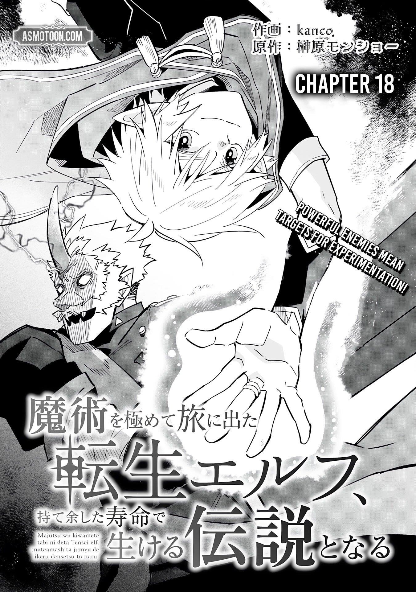 The Reincarnated Elf Left on a Journey to Master His Magic and With His Extra Lifespan Became a Living Legend Chapter 18 - Page 2