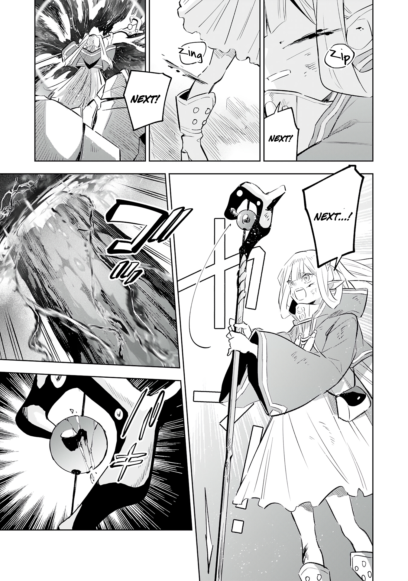 The Reincarnated Elf Left on a Journey to Master His Magic and With His Extra Lifespan Became a Living Legend Chapter 22 - Page 8