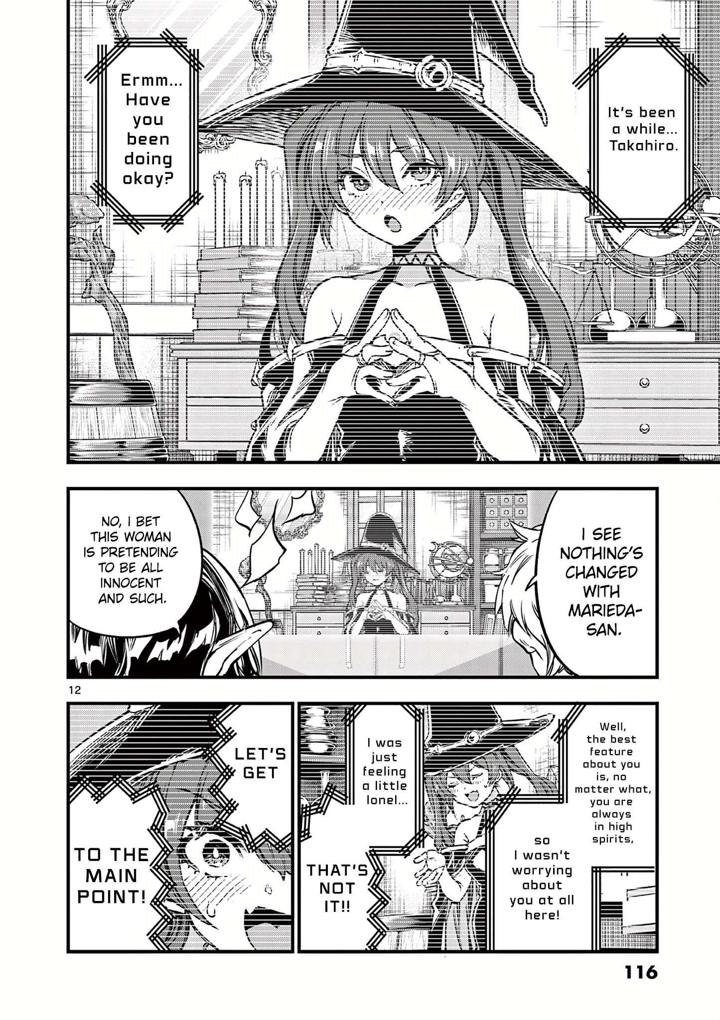 Lilia Pregnant The World End Chapter 21 - Page 12