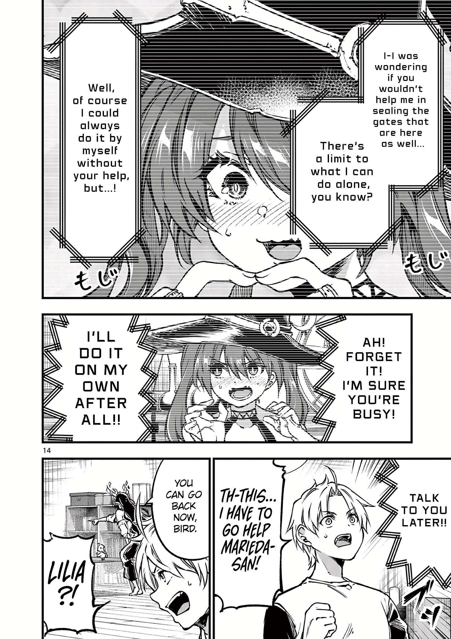 Lilia Pregnant The World End Chapter 21 - Page 14