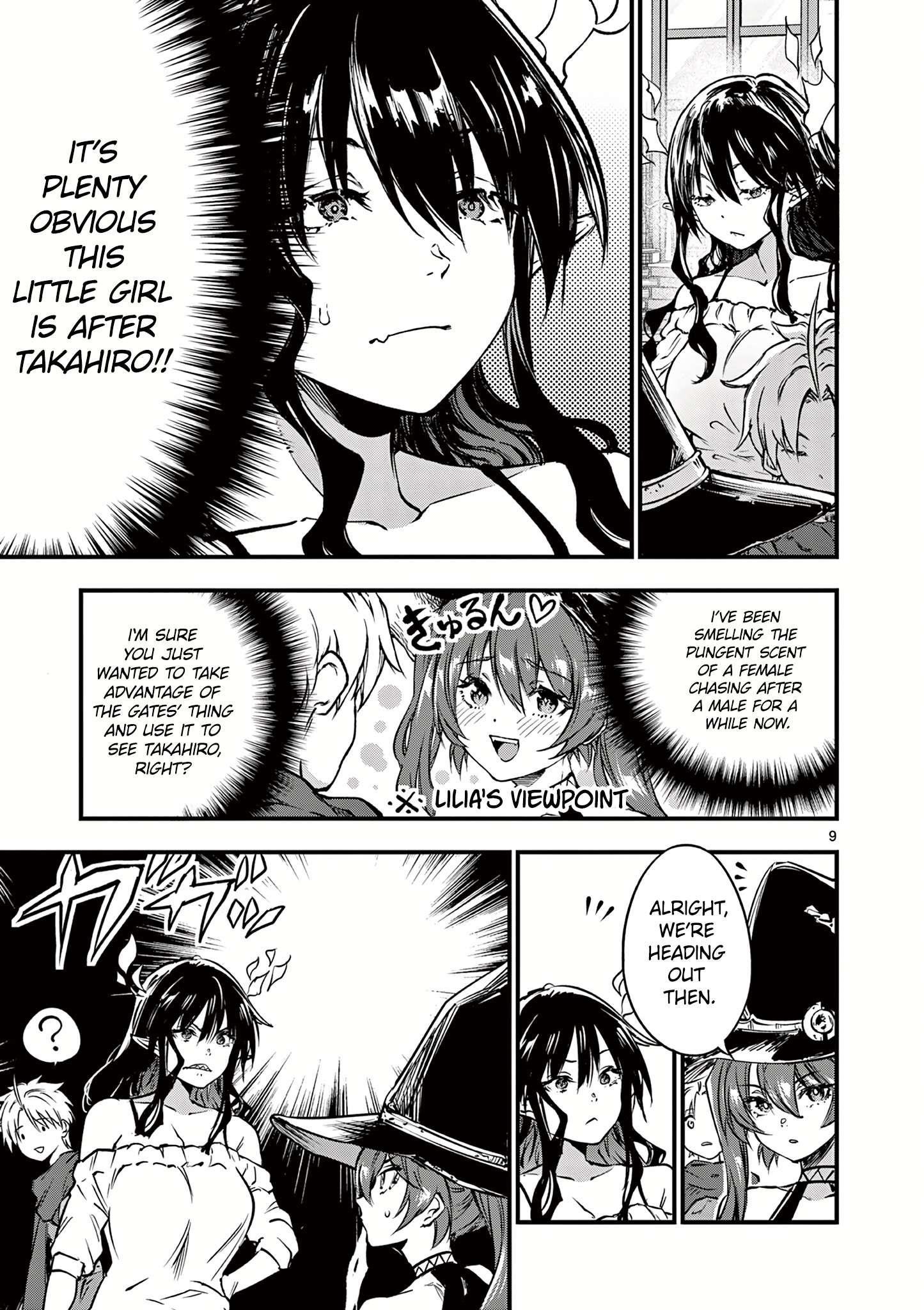 Lilia Pregnant The World End Chapter 22 - Page 9