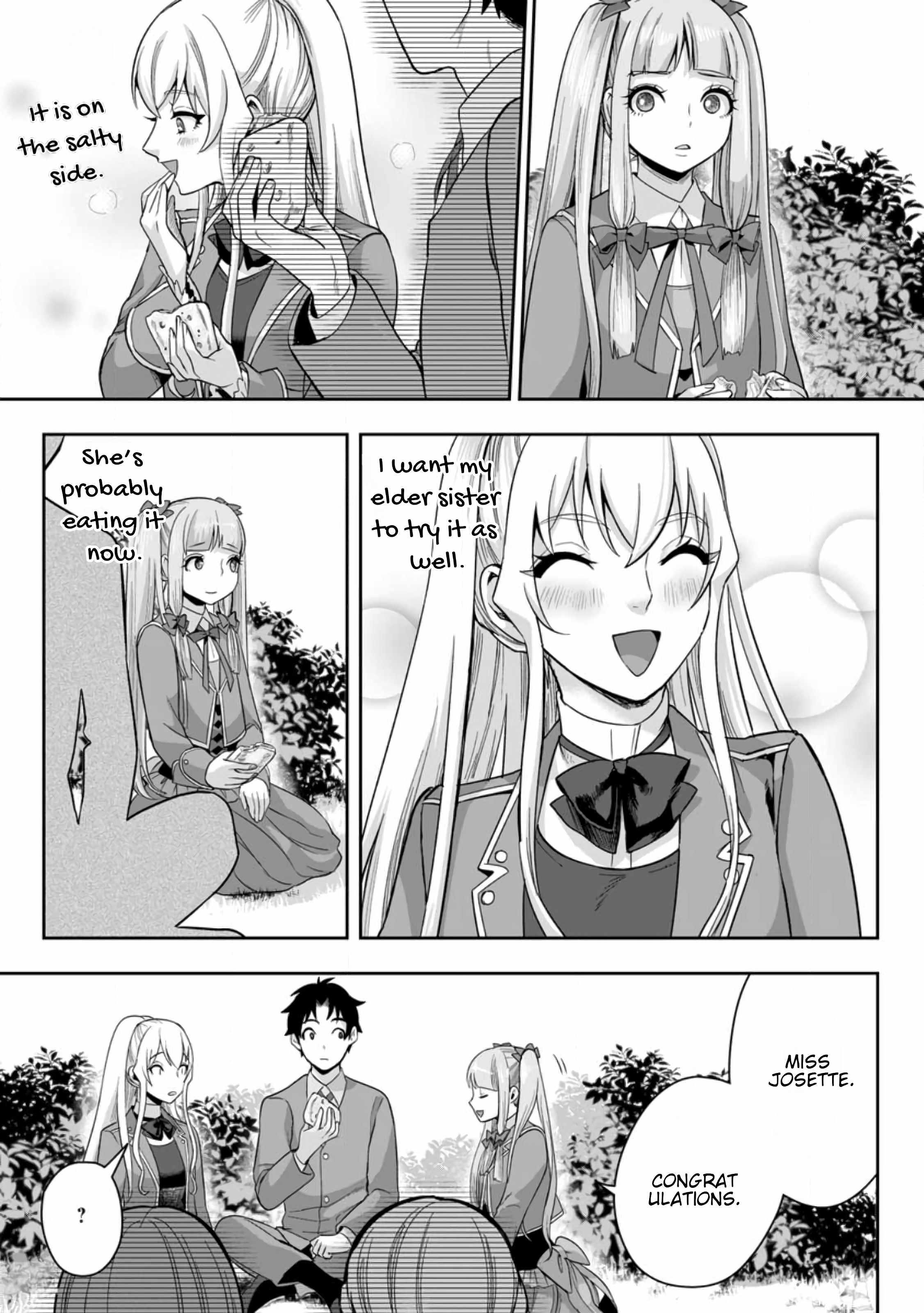 It Seems that I Was Reincarnated Into the World of a School Otome Game, but I Was a Background Male Student With Cheats Chapter 16.2 - Page 7