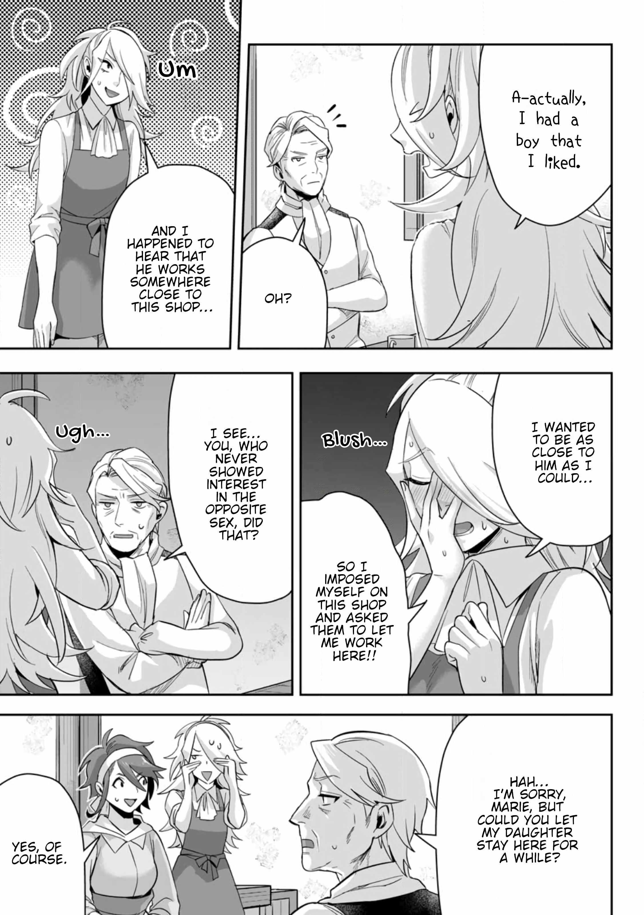 It Seems that I Was Reincarnated Into the World of a School Otome Game, but I Was a Background Male Student With Cheats Chapter 16.3 - Page 5