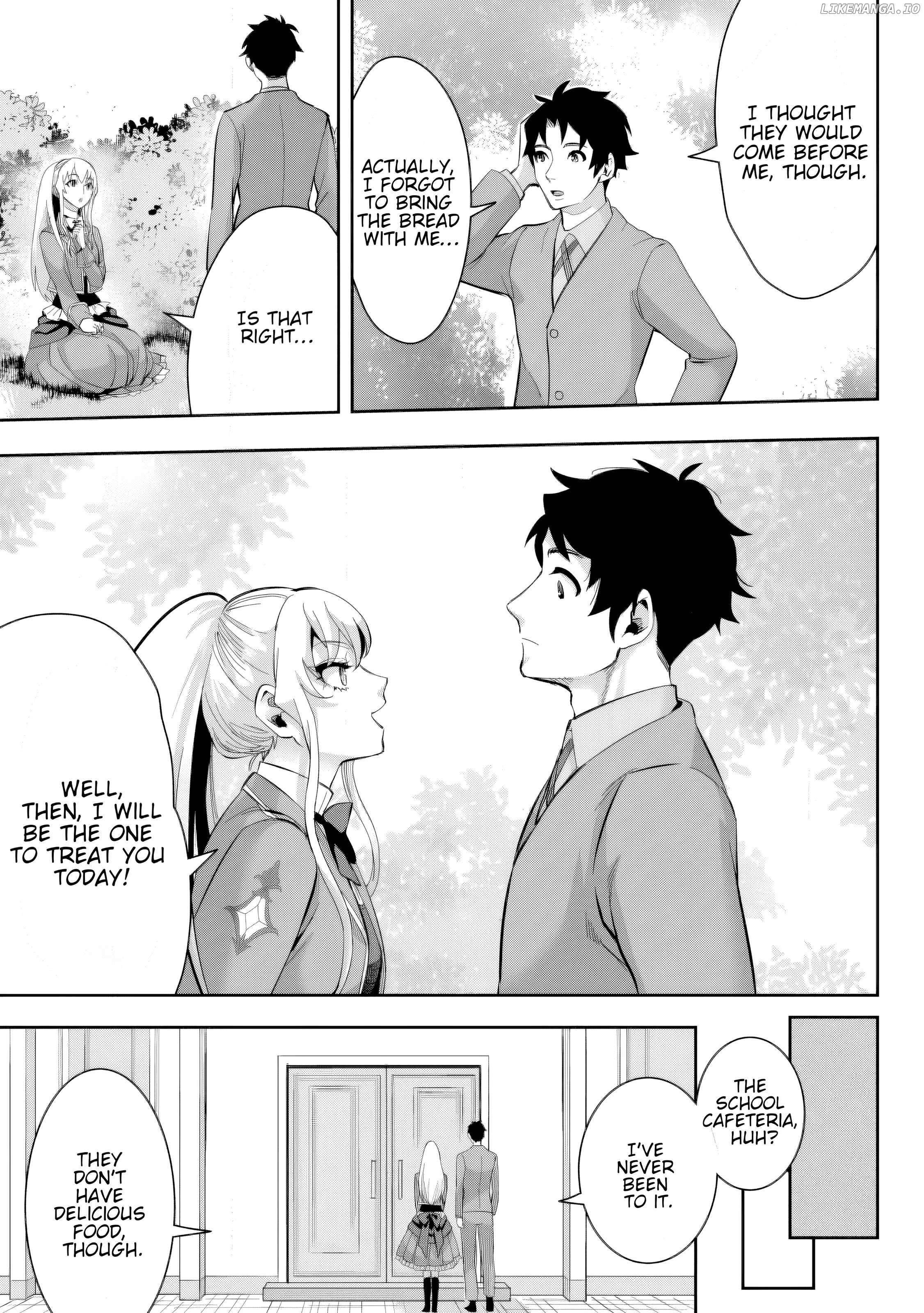 It Seems that I Was Reincarnated Into the World of a School Otome Game, but I Was a Background Male Student With Cheats Chapter 19.1 - Page 7