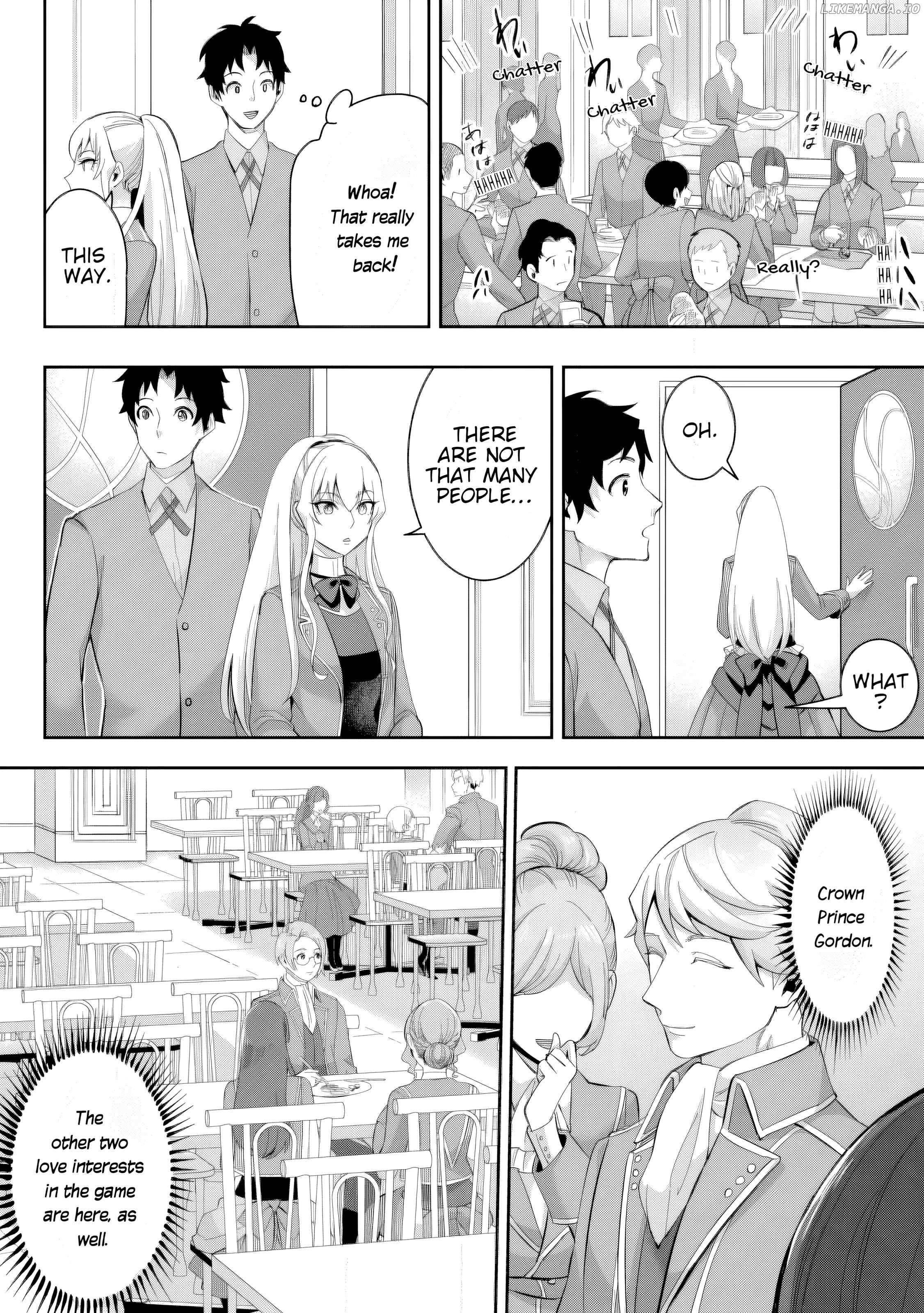 It Seems that I Was Reincarnated Into the World of a School Otome Game, but I Was a Background Male Student With Cheats Chapter 19.1 - Page 8