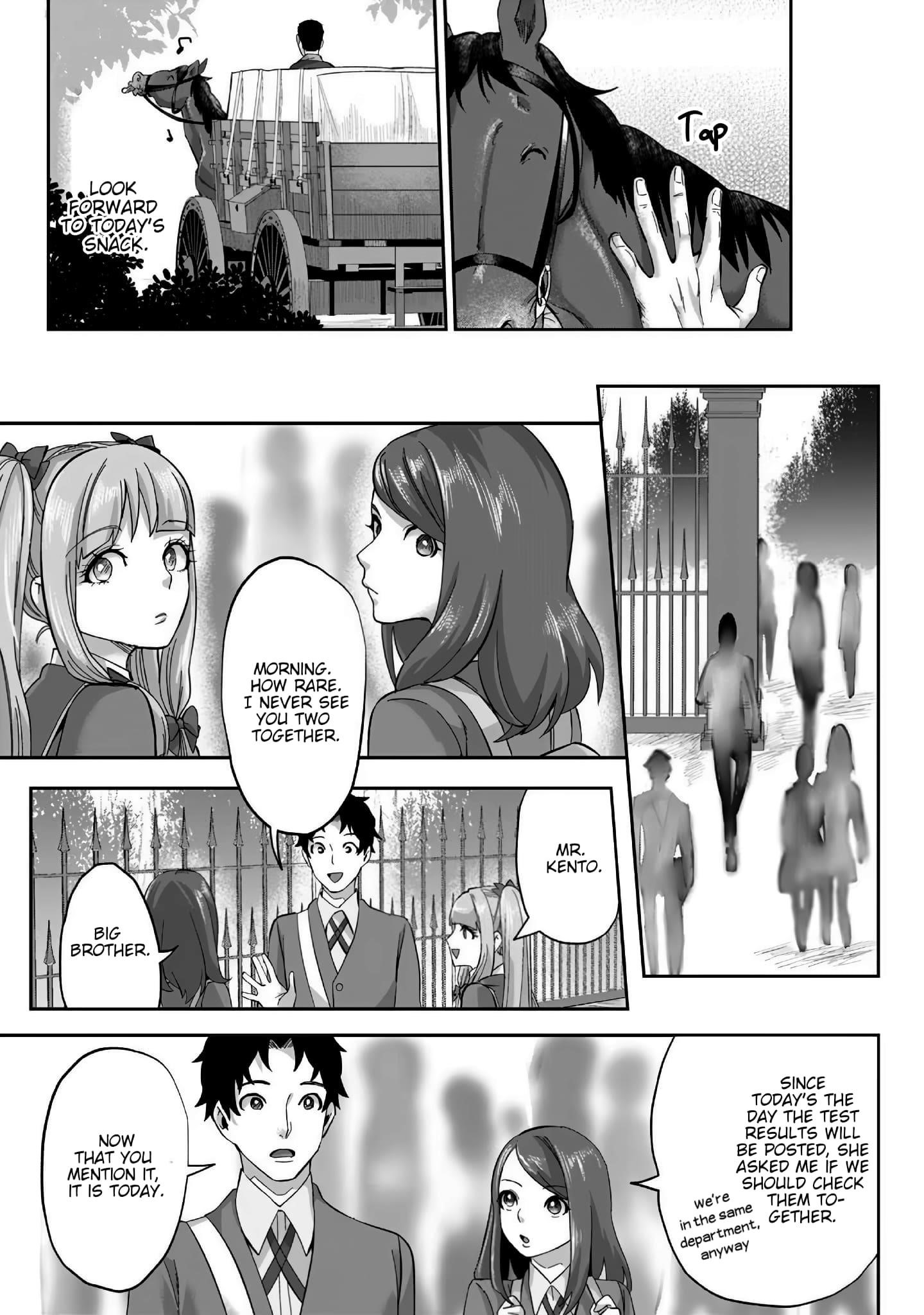 It Seems that I Was Reincarnated Into the World of a School Otome Game, but I Was a Background Male Student With Cheats Chapter 21 - Page 12